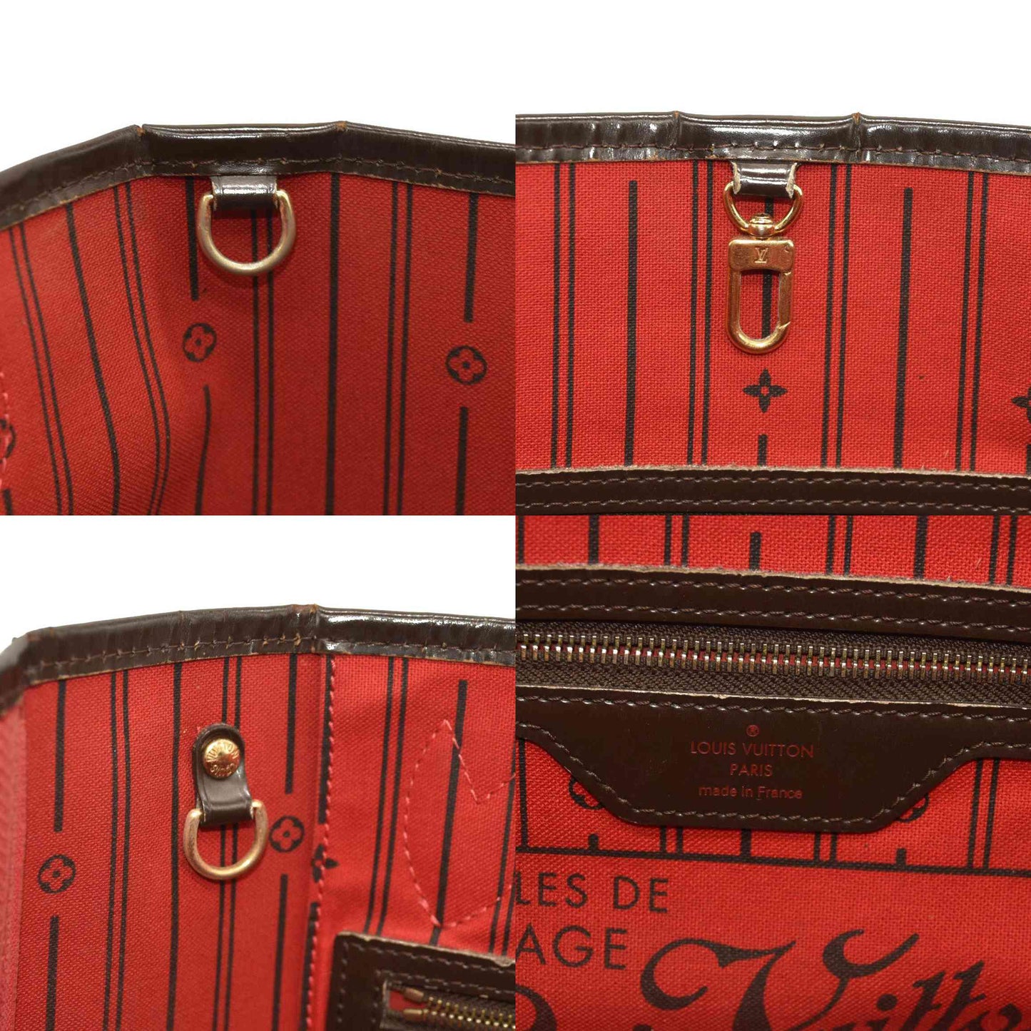 Louis Vuitton  Damier Ebene Neverfull PM VI1161