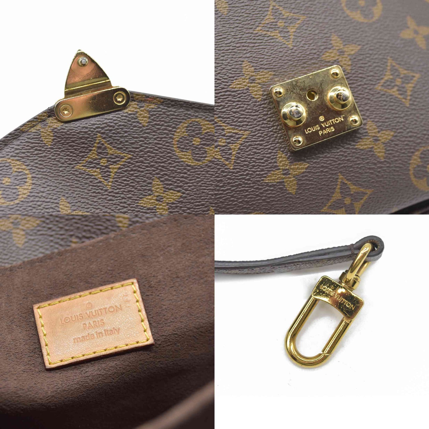 $2760 Louis Vuitton  Monogram Pochette Metis RFID