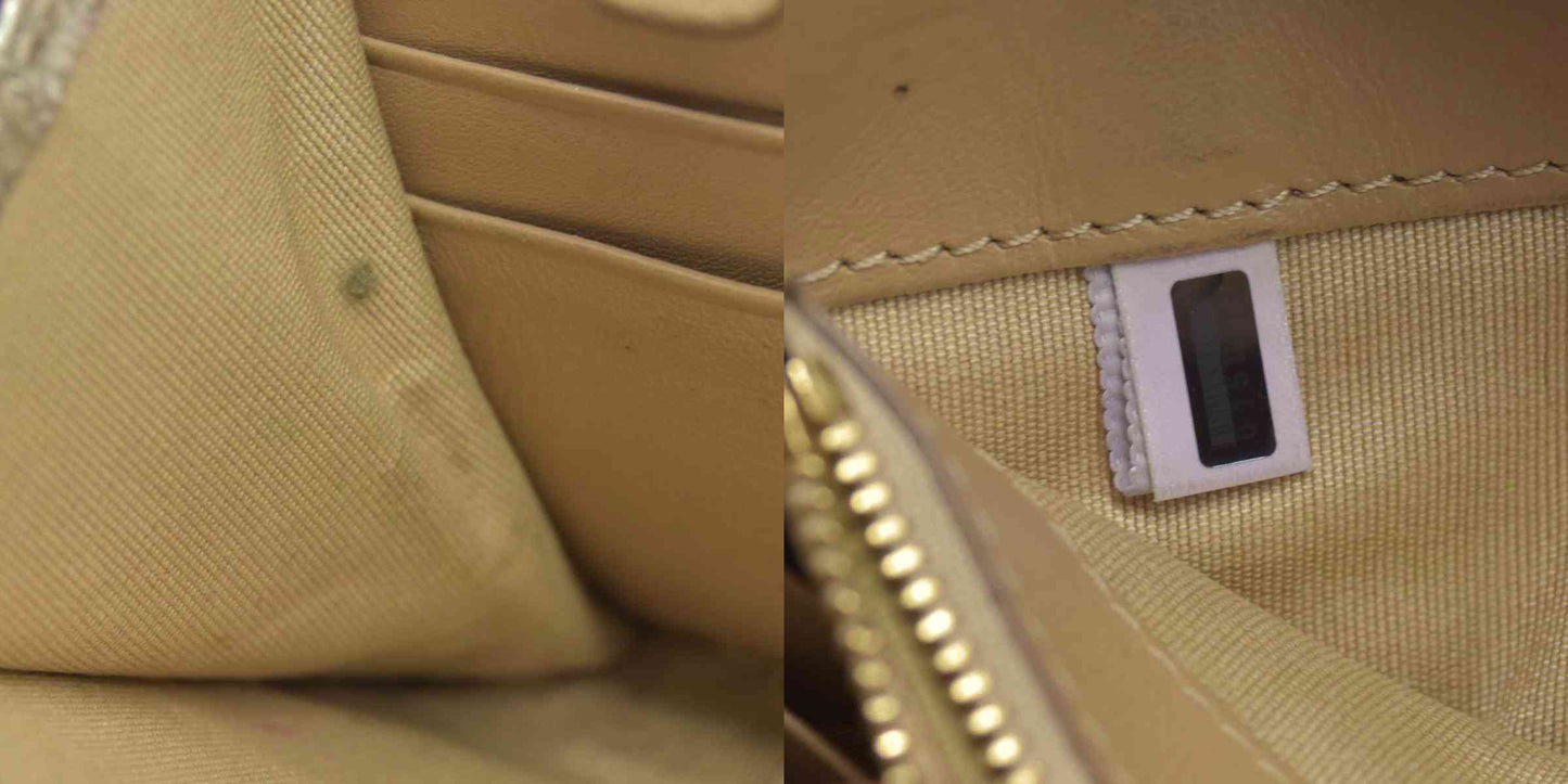 $795 Jimmy Choo Metallic Star Studded Wallet on Chain