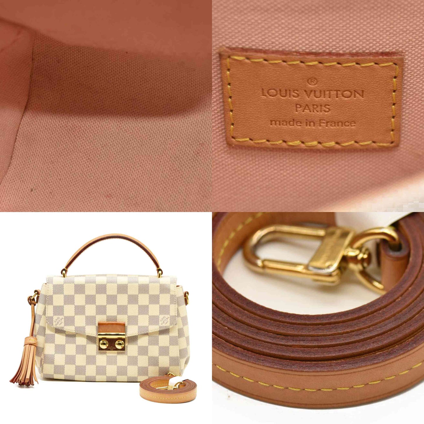 Louis Vuitton  Damier Azur Croisette