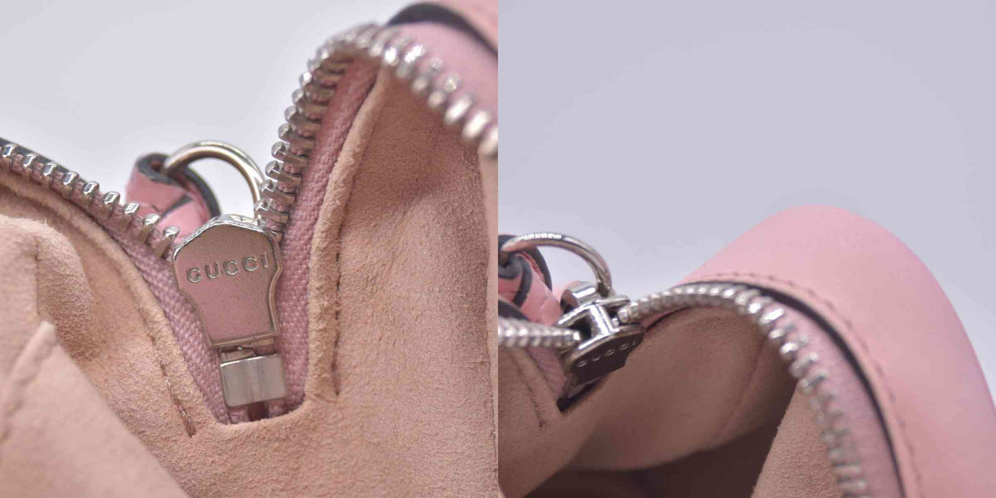 $1800 Gucci Mini Marmont Perfect Pink Camera Bag Crossbody CONSIGNMENT
