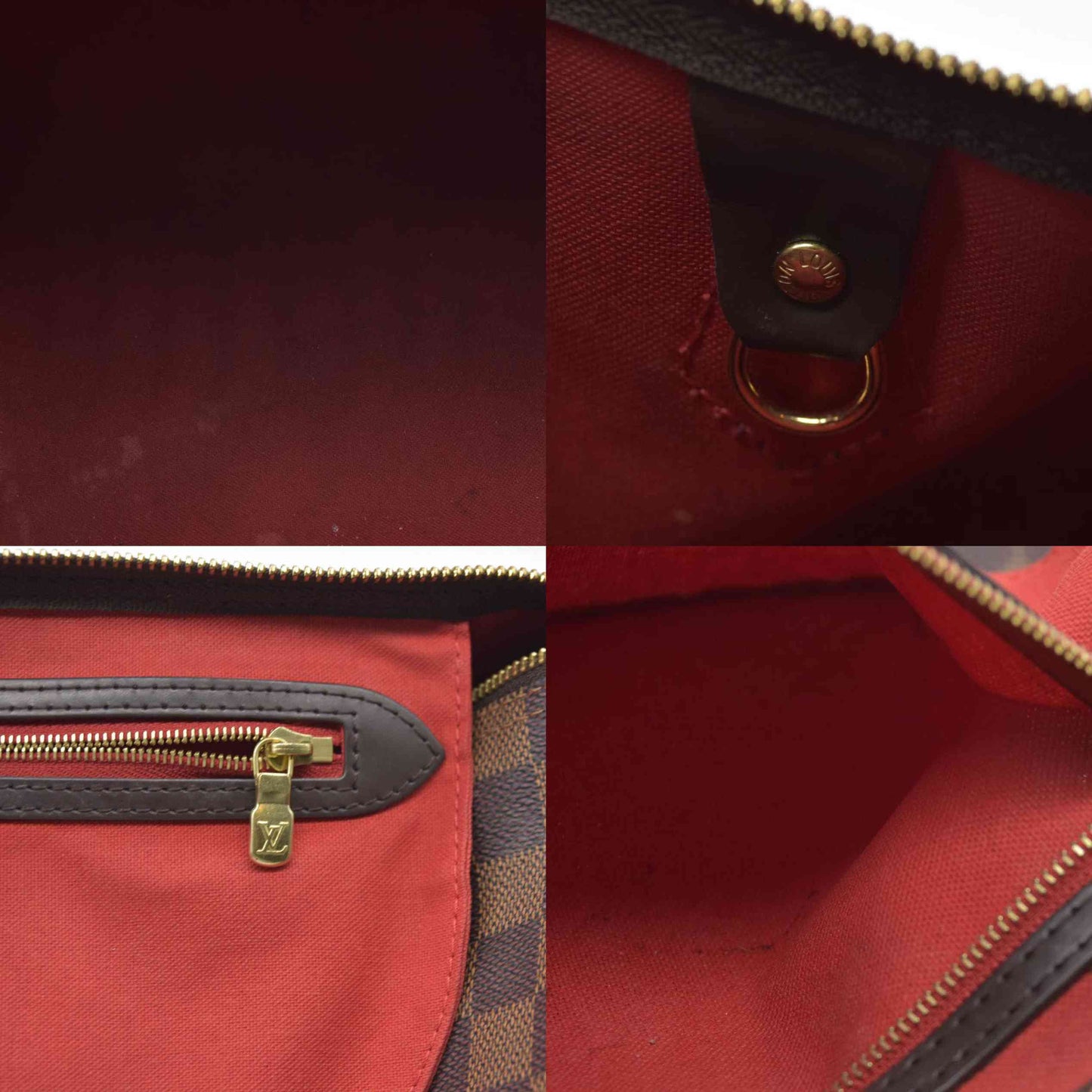 $1630 Louis Vuitton  Damier Ebene Speedy 30 AA1220