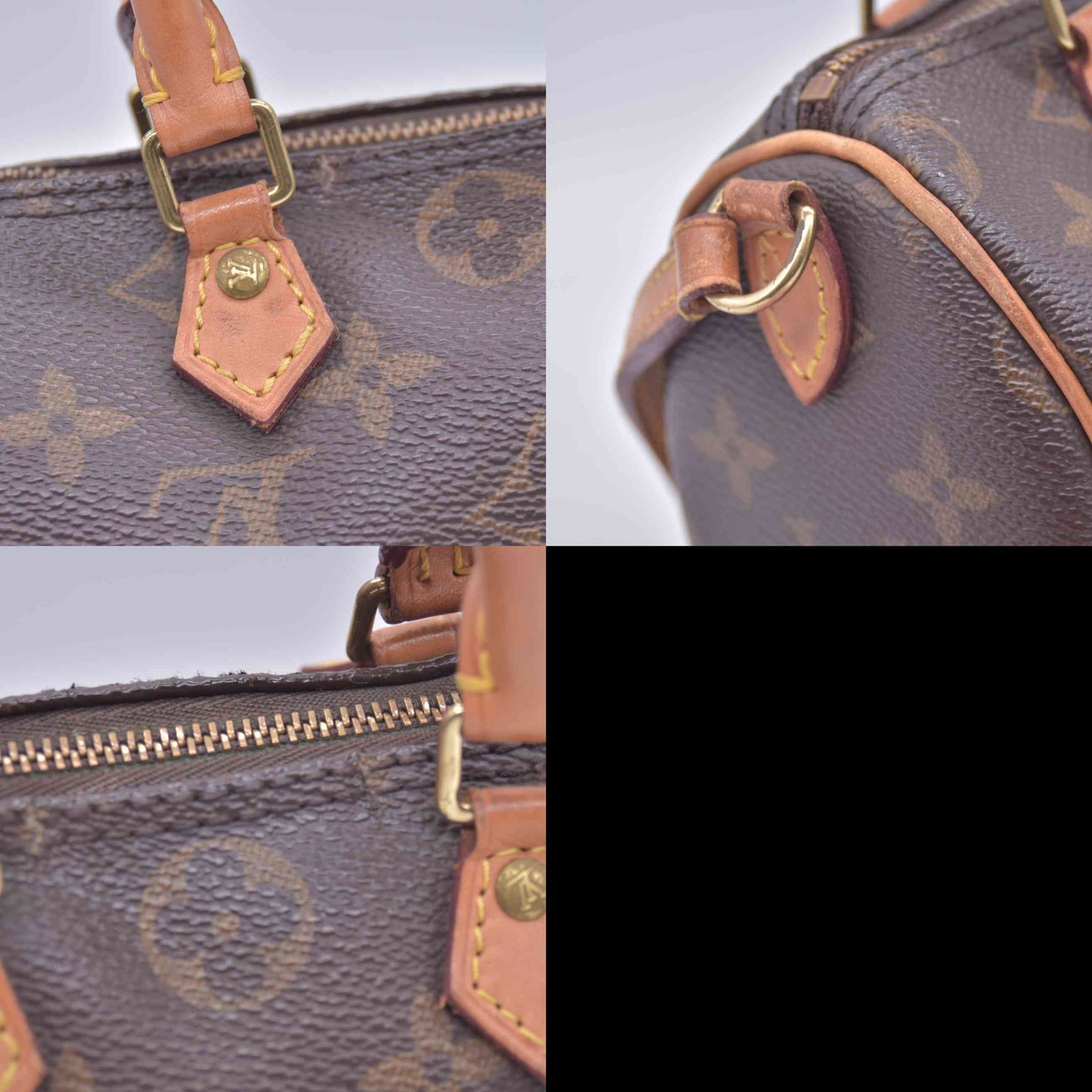 $1920 2016 Louis Vuitton Nano Speedy Bandouliere Crossbody TR1176