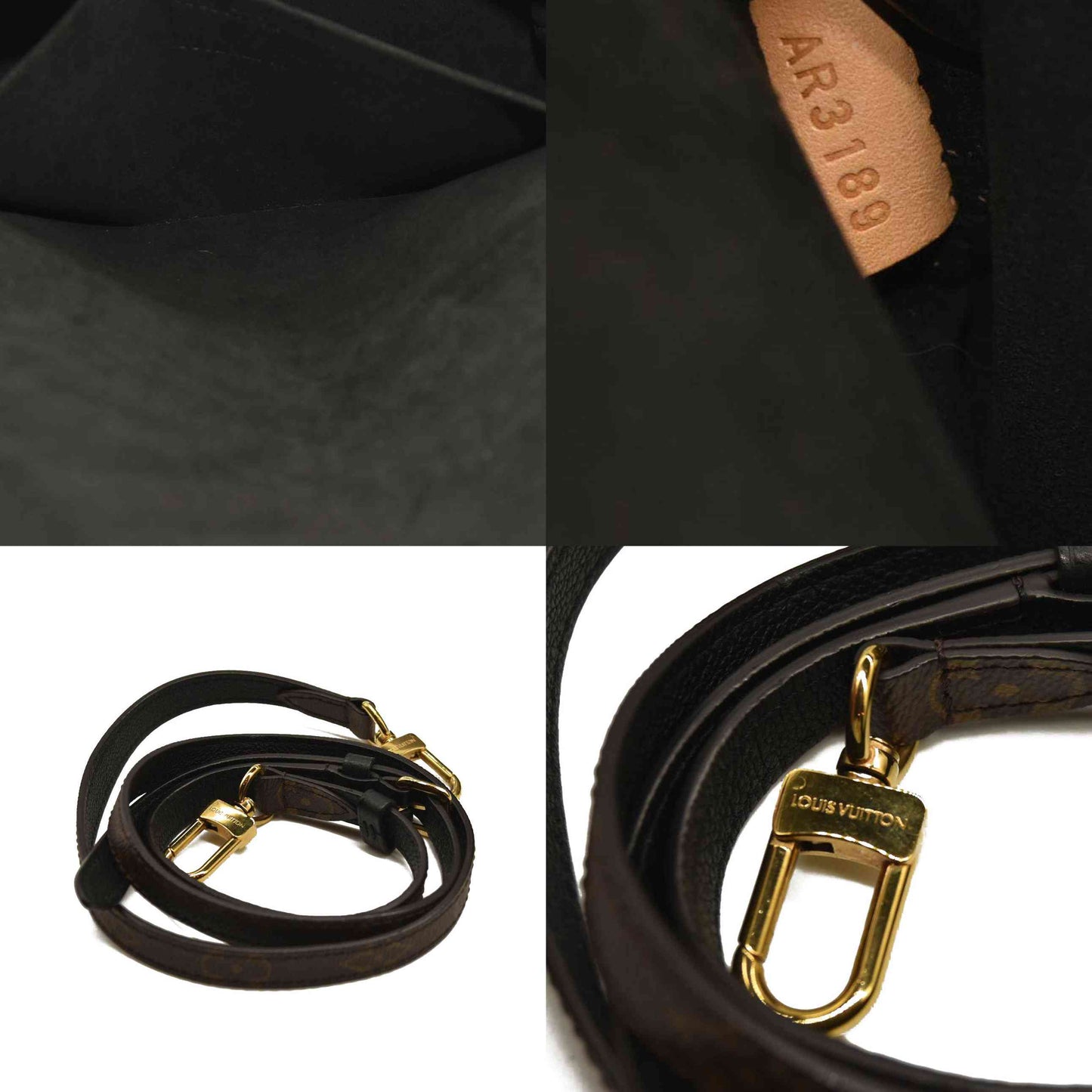 LOUIS VUITTON  Monogram Marignan Black