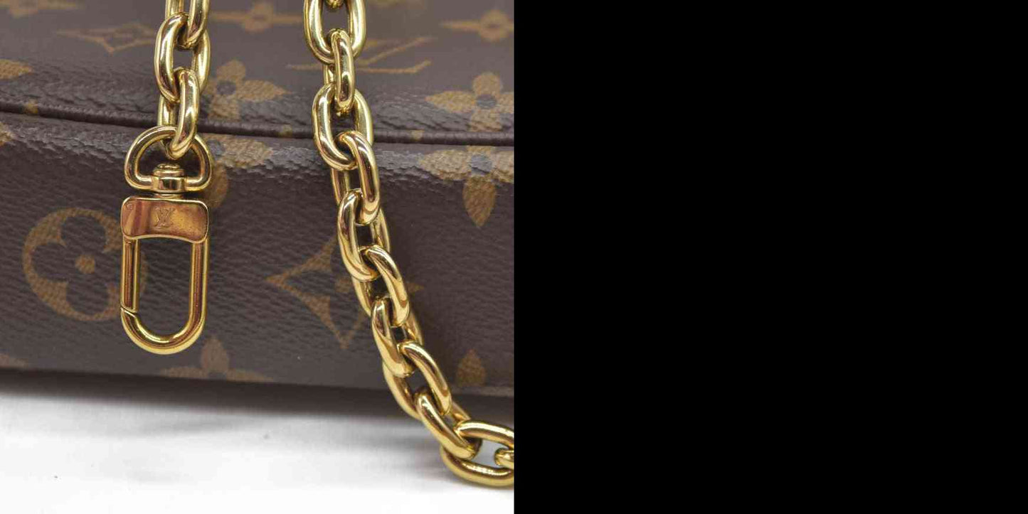 Louis Vuitton  Monogram Ivy Wallet On Chain RFID NO BOX