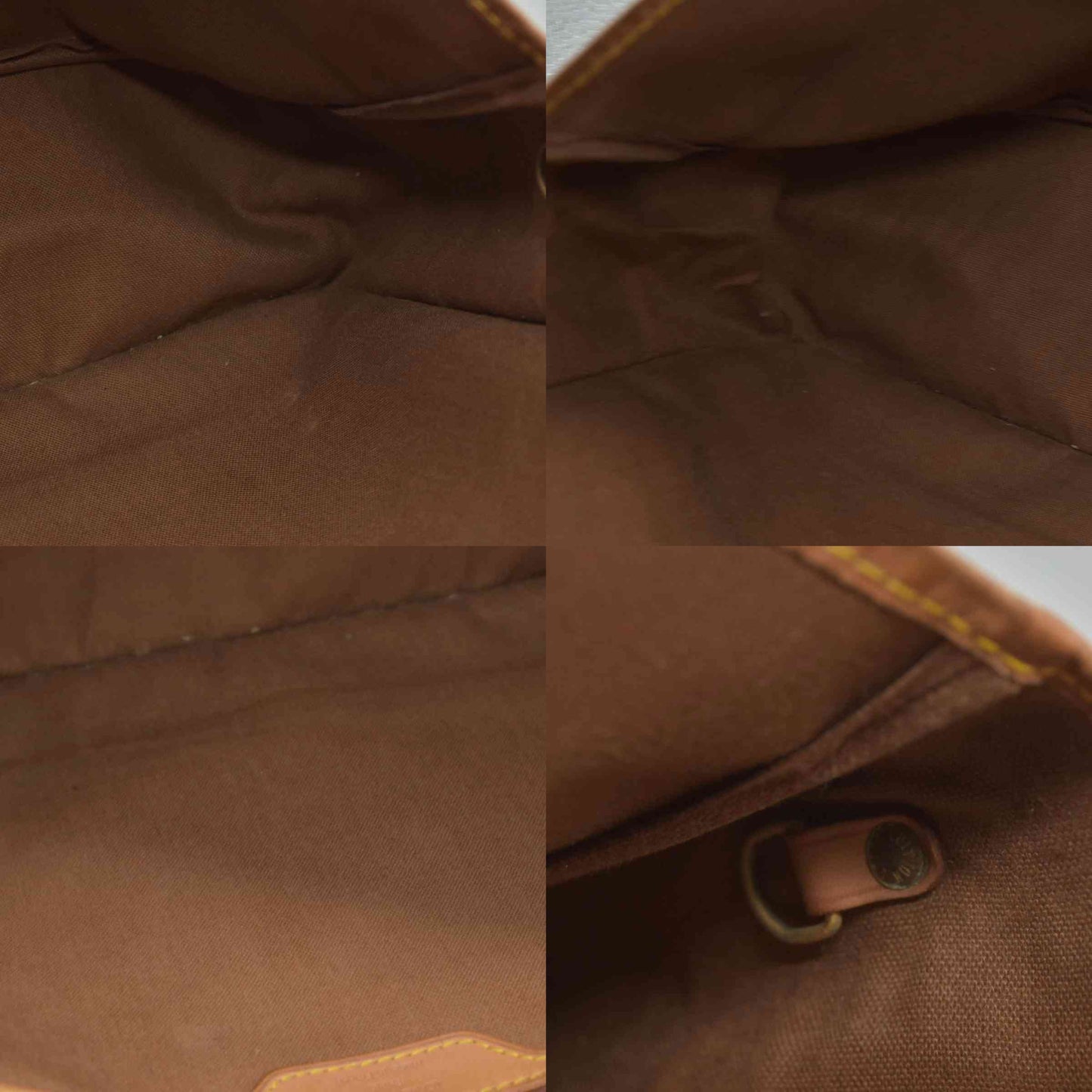 $1550 1992 Louis Vuitton Monogram Sac Gibeciere GM AR0992