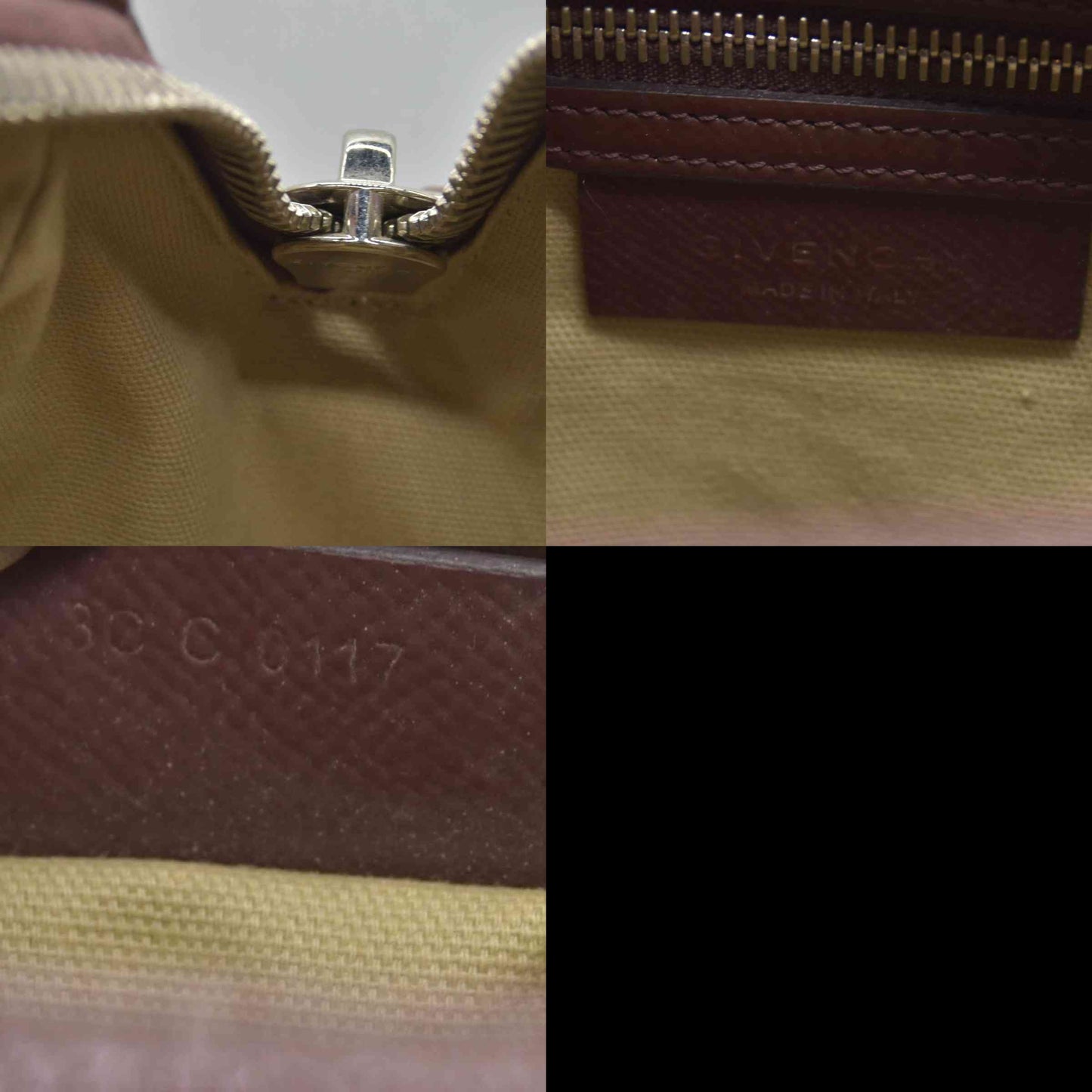 $2750 Givenchy Medium Antigona Satchel in Brown Glazed Patent Leather with Silver Hardware