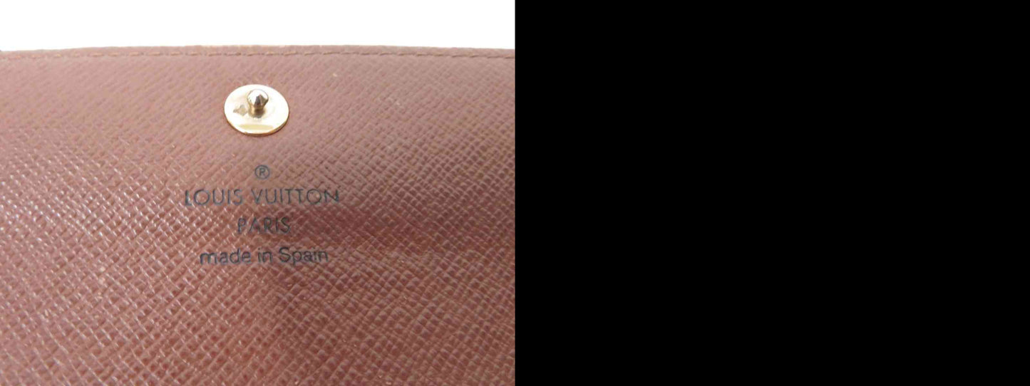 $610 2008 LOUIS VUITTON Monogram Alexandra Wallet CA4068