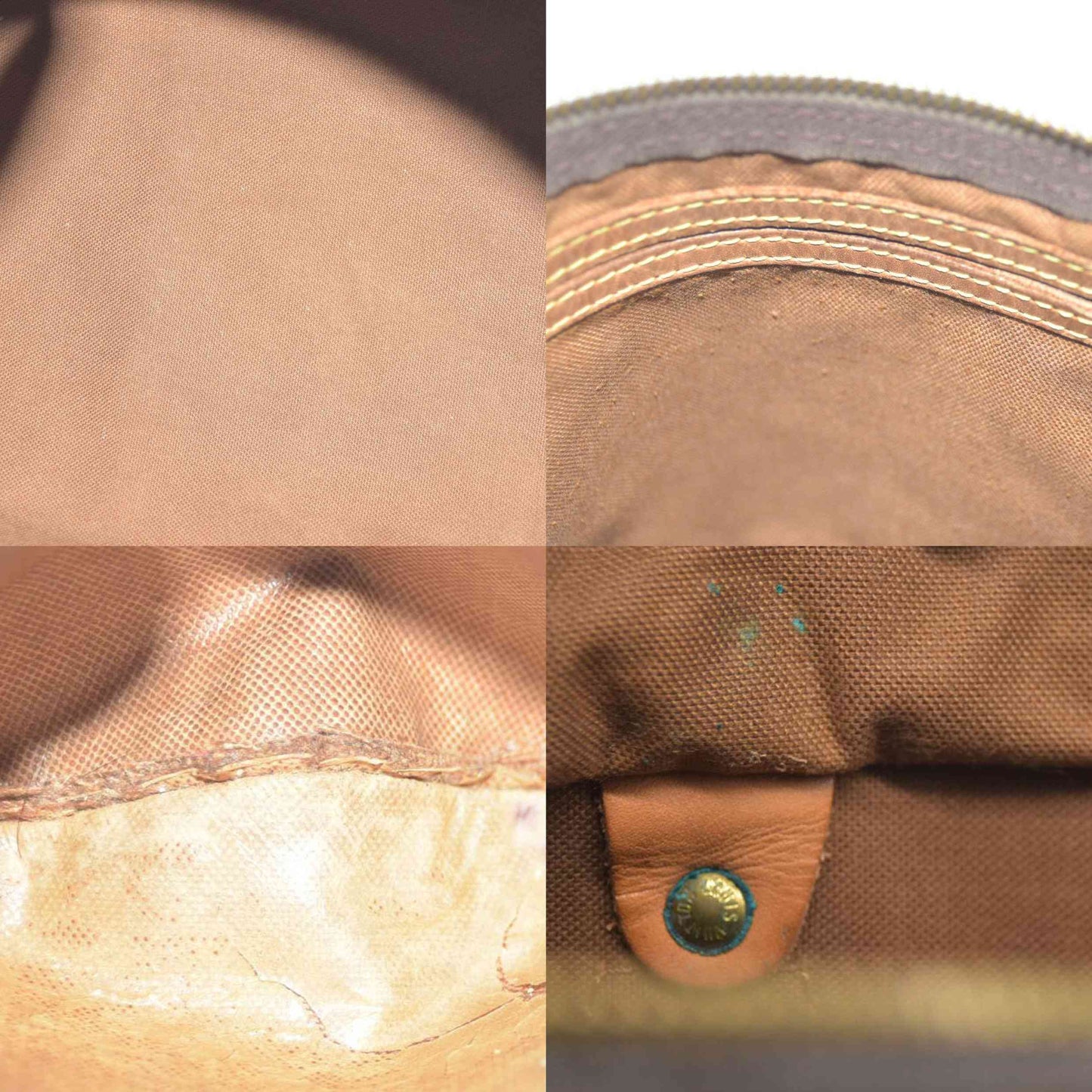 Louis Vuitton LV Hand Bag Speedy 30 Brown Monogram SP0935