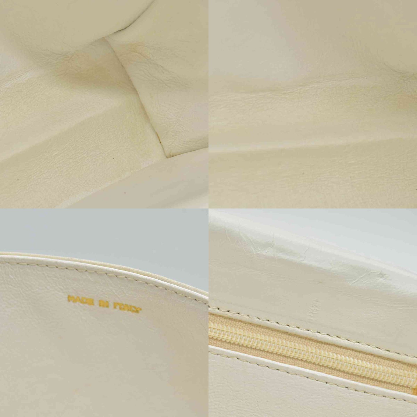 $3400 Chanel 1988 Tri-Border Lambskin Envelope Flap Bag