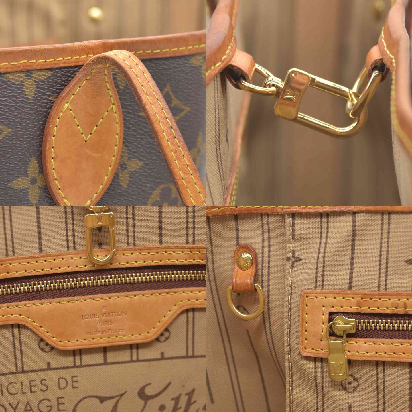 NL Consignment Louis Vuitton Neverfull PM Monogram Tote TH5017 2007