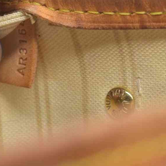 $2160 Louis Vuitton Damier Azur Neverfull PM Tote Bag Handbag AR3164