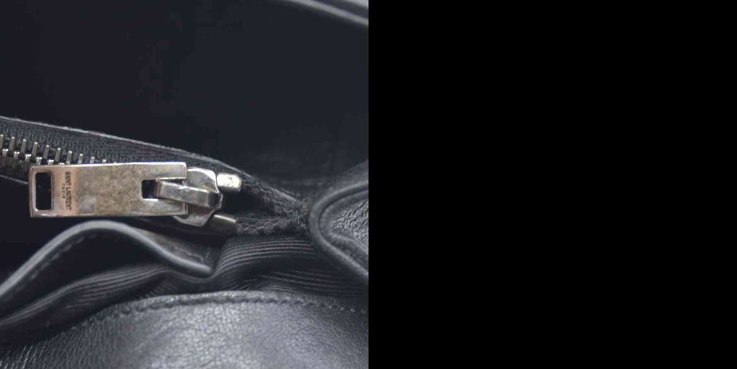 $2650 Saint Laurent Leather College