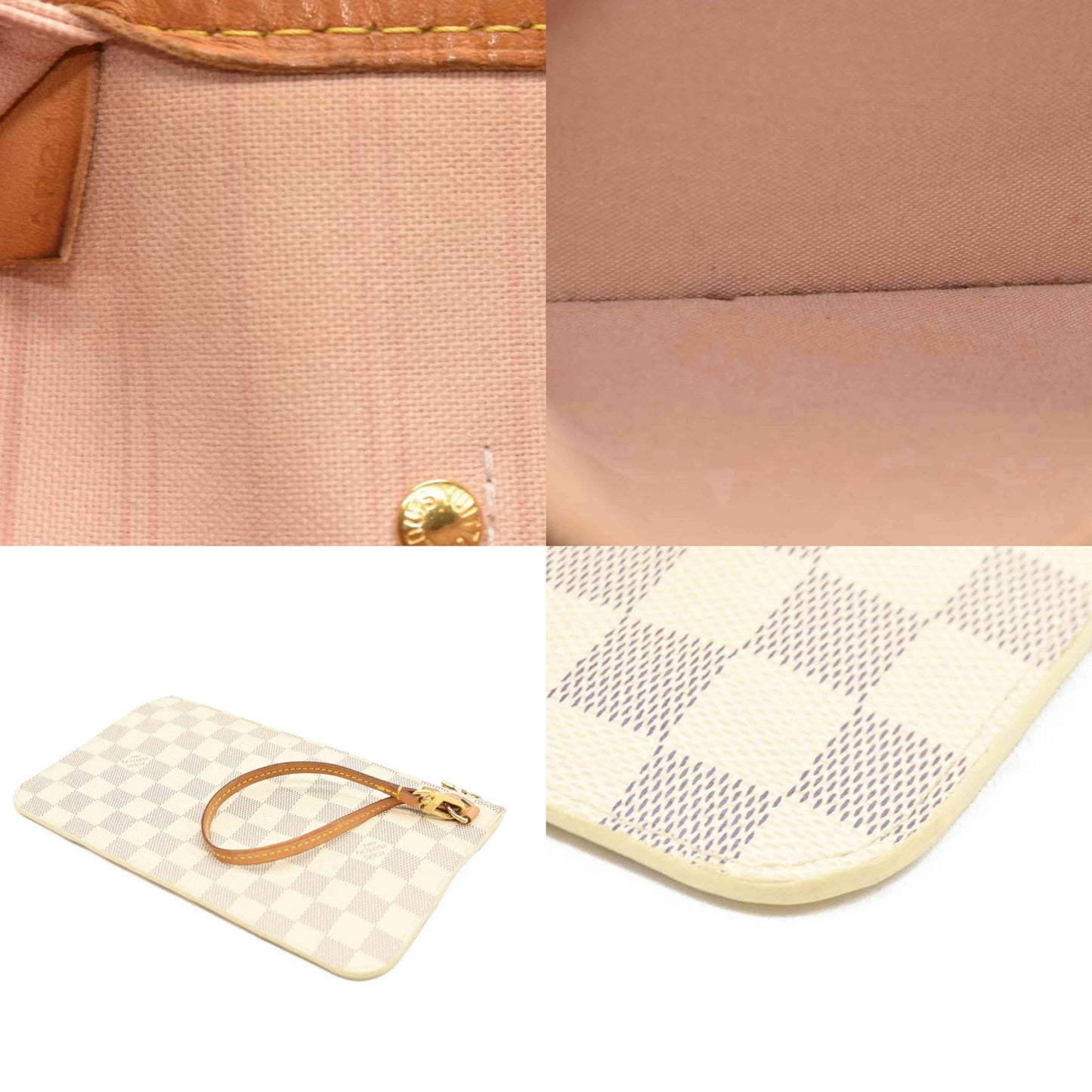 LOUIS VUITTON Damier Azur Neverfull MM