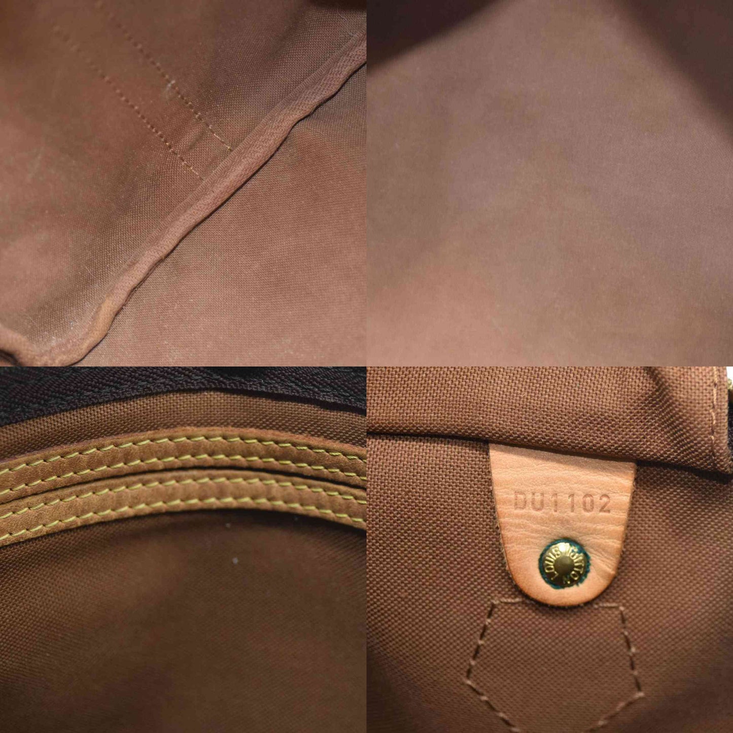 Louis Vuitton  Monogram Speedy Bandouliere 35 DU1102