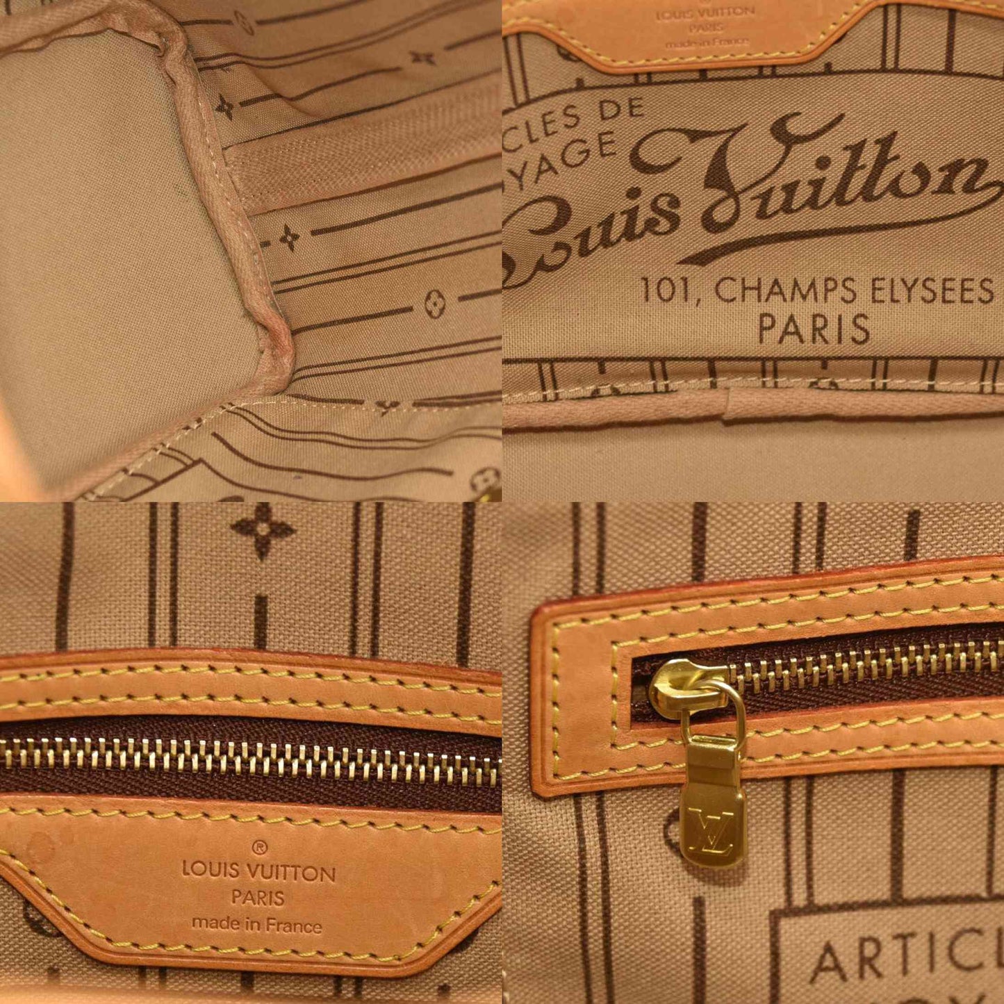 LOUIS VUITTON Monogram Neverfull PM TH0098