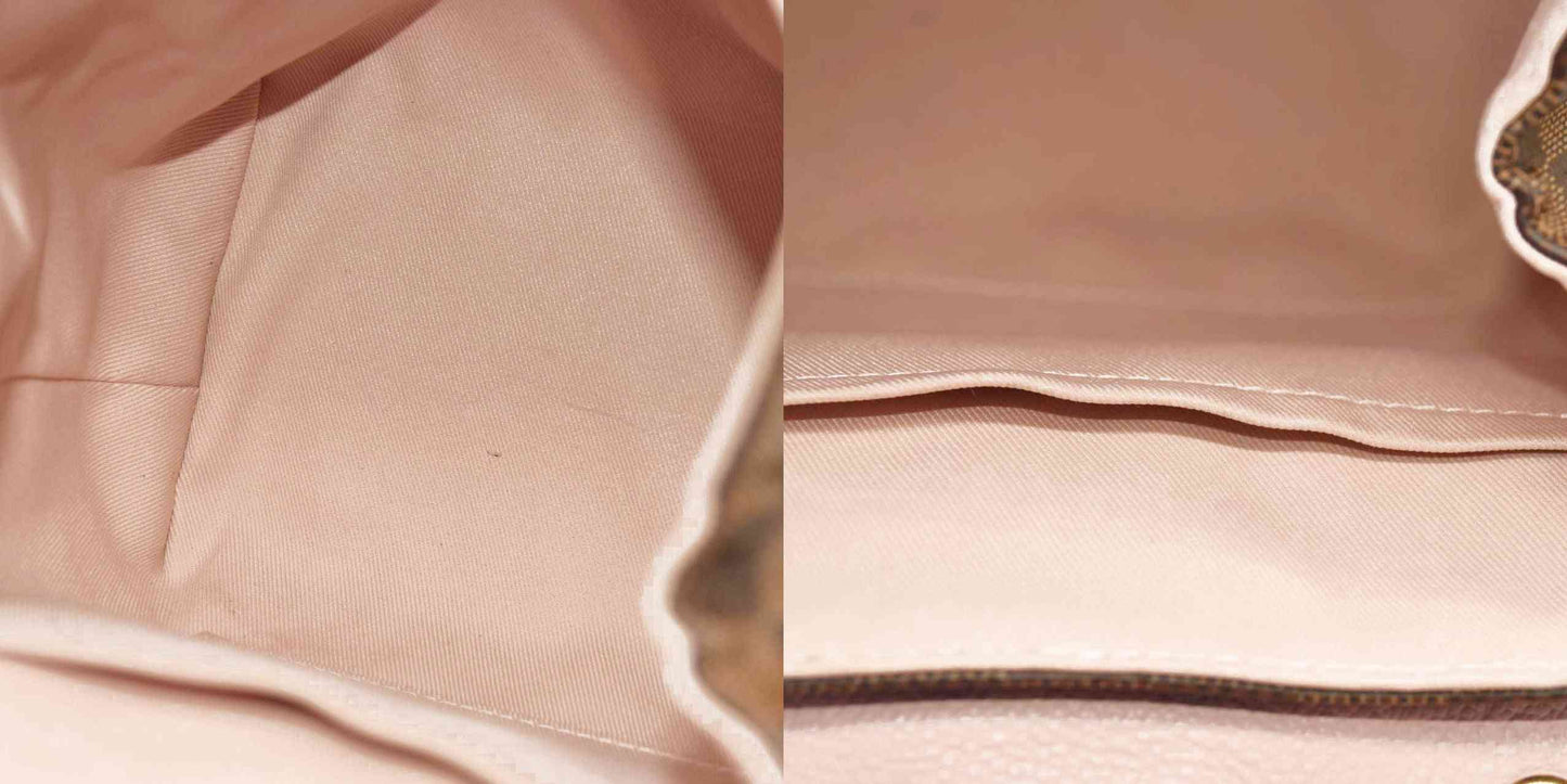 Louis Vuitton  Damier Ebene Clapton Backpack Magnolia