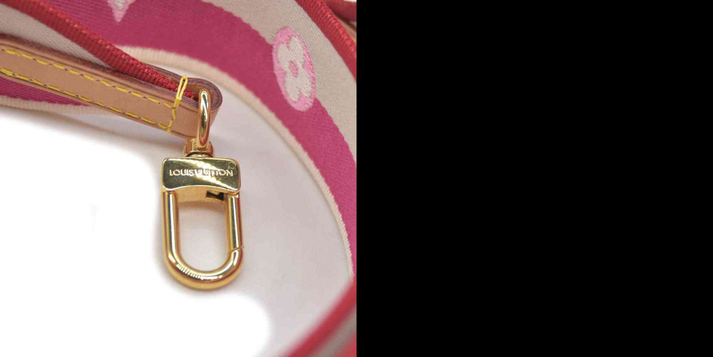 LOUIS VUITTON  Monogram Speedy Bandouliere 20 Fuchsia RFID