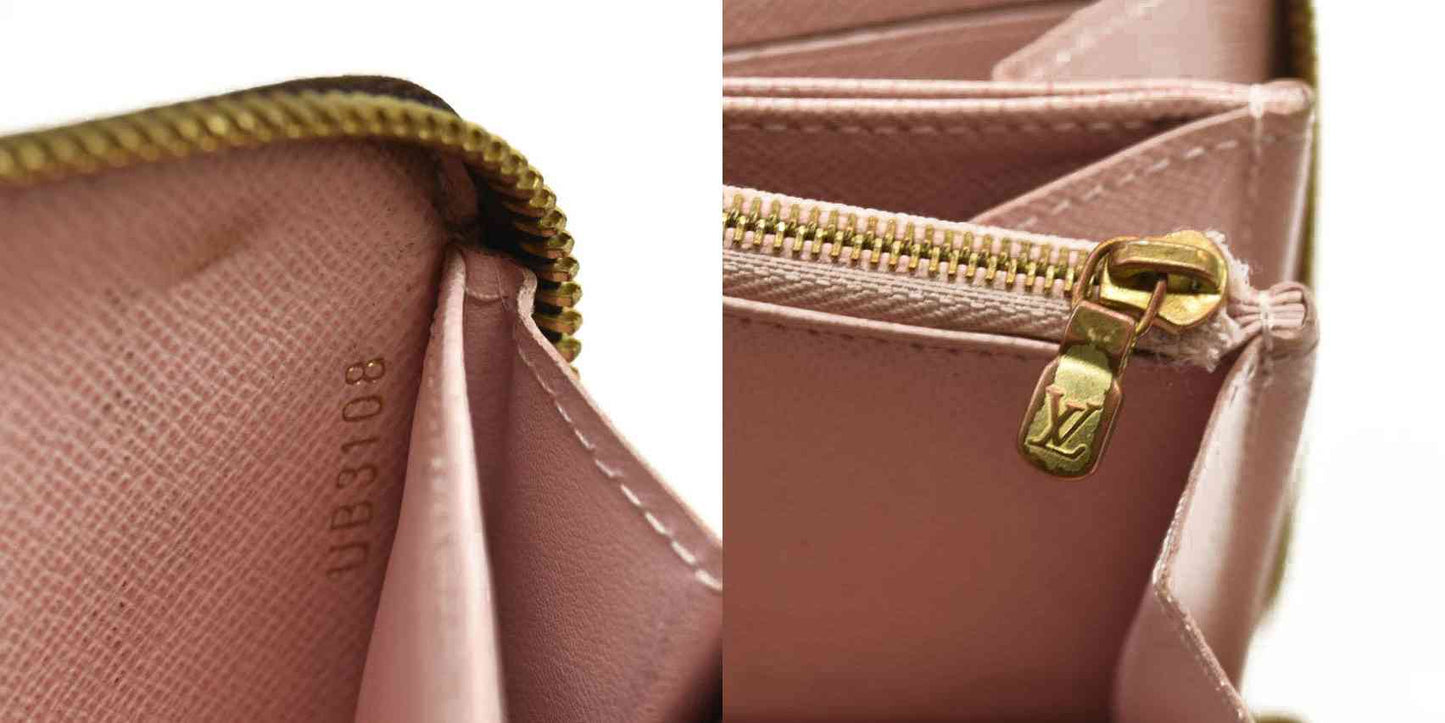 Louis Vuitton  Monogram Zippy Wallet Rose Ballerine UB3108