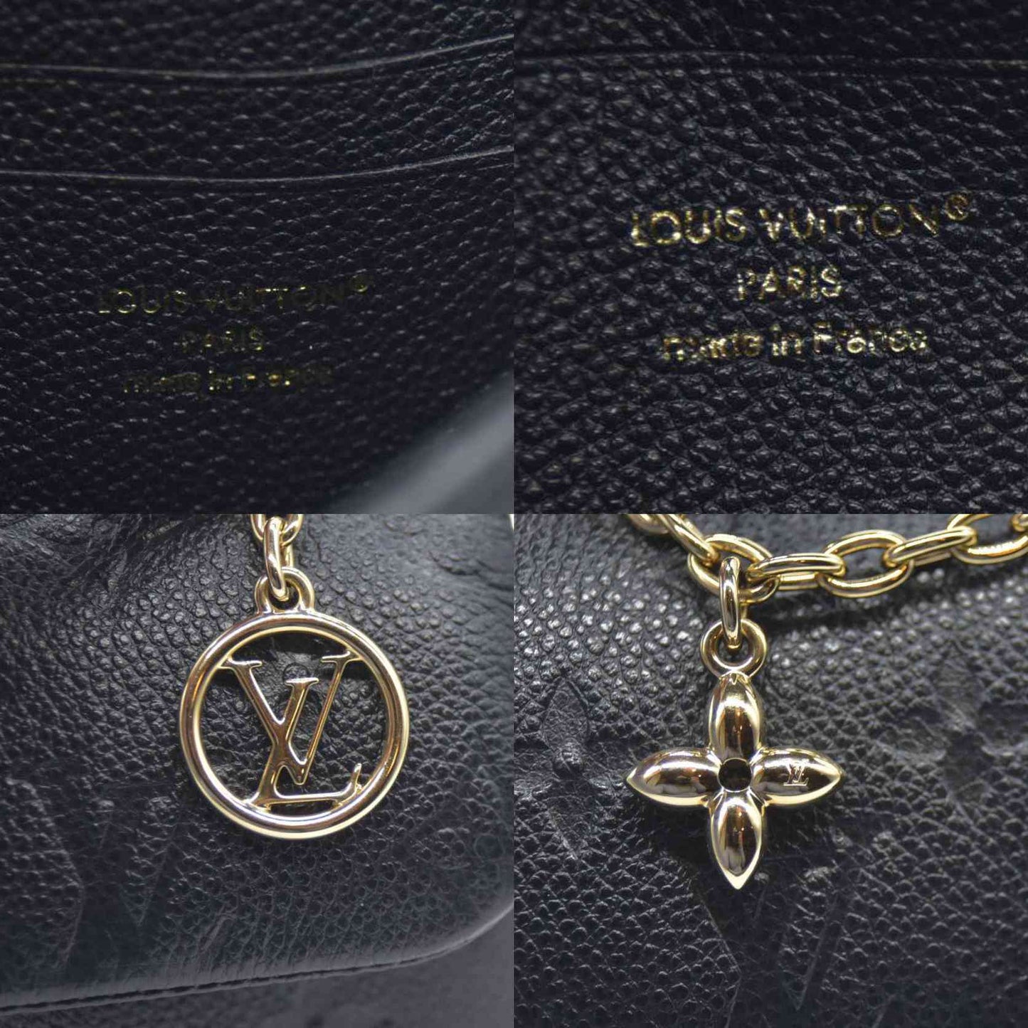 Louis Vuitton  Empreinte Monogram Nano Madeleine Black