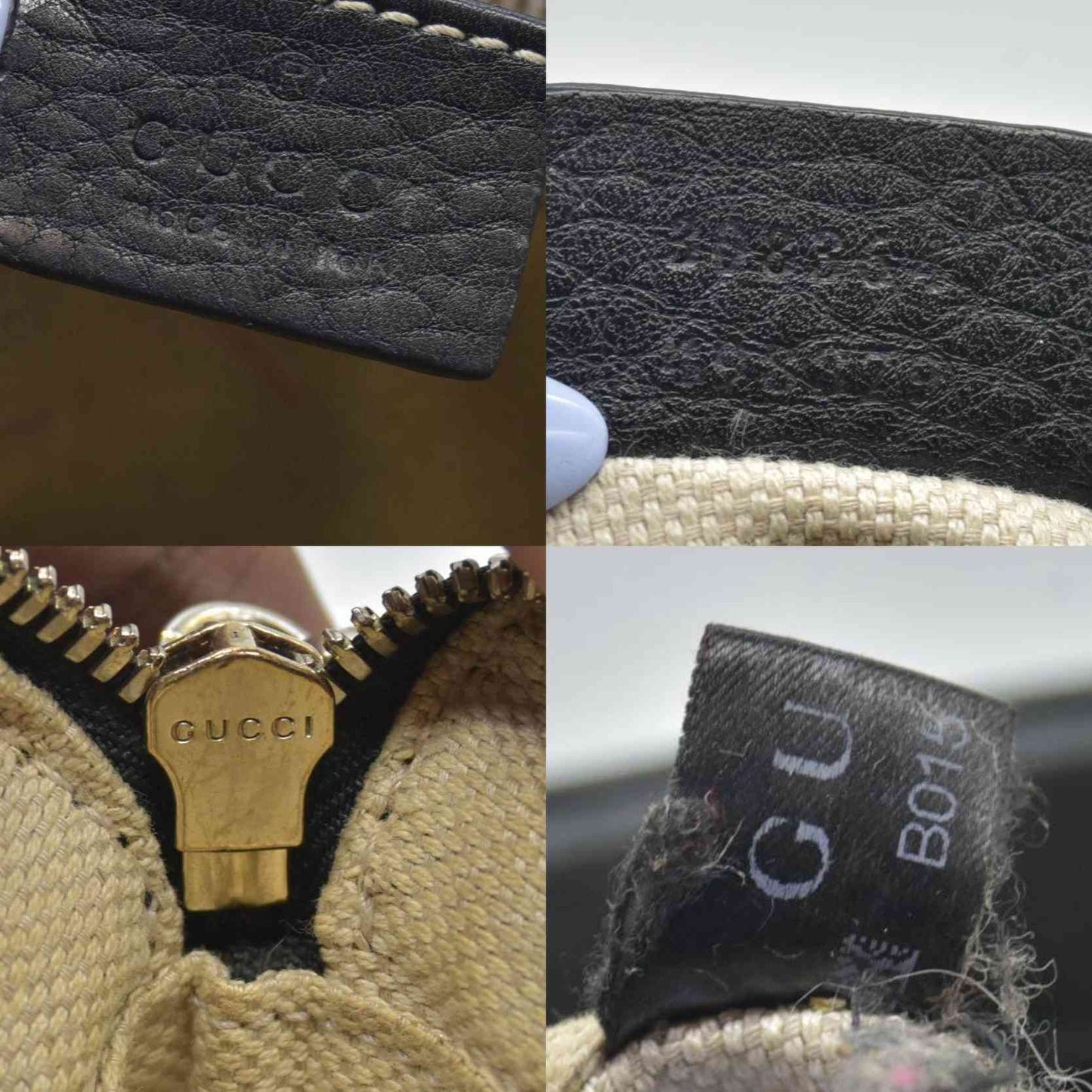 $1490 Gucci  Interlocking G Soho Disco Small