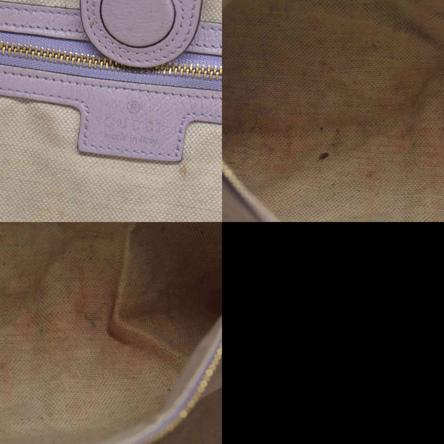 $2350 Gucci Monogram Jumbo GG Textured Dollar Calfskin Medium Ophidia Shopping Tote Beige Lapis