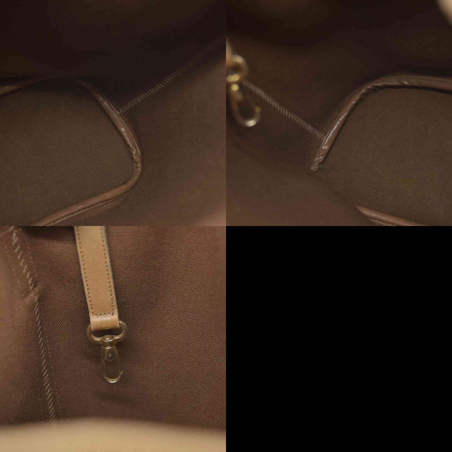 $1150 Christian Dior Vintage Coated Canvas Honeycomb Bucket Bag Tan Brown CONSIGNMENT