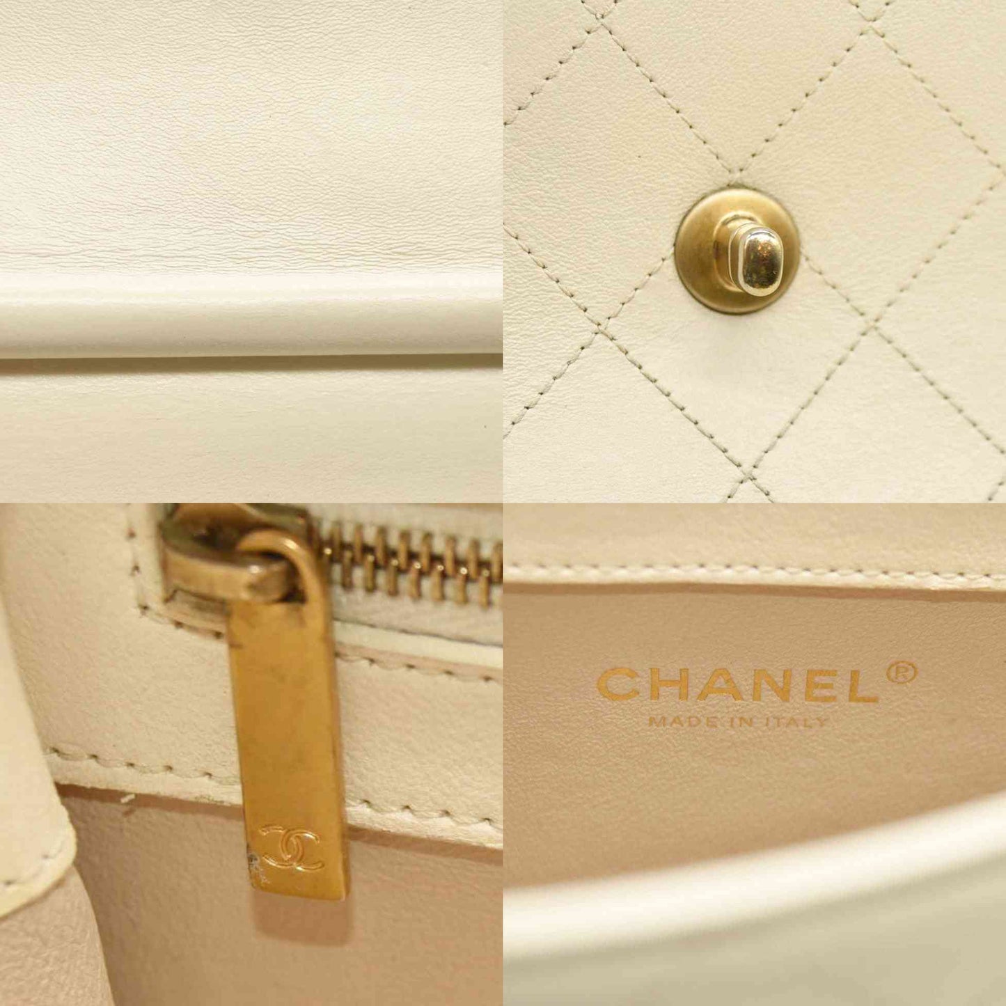 Chanel  Lambskin Quilted Coco Luxe Top Handle Flap  25*