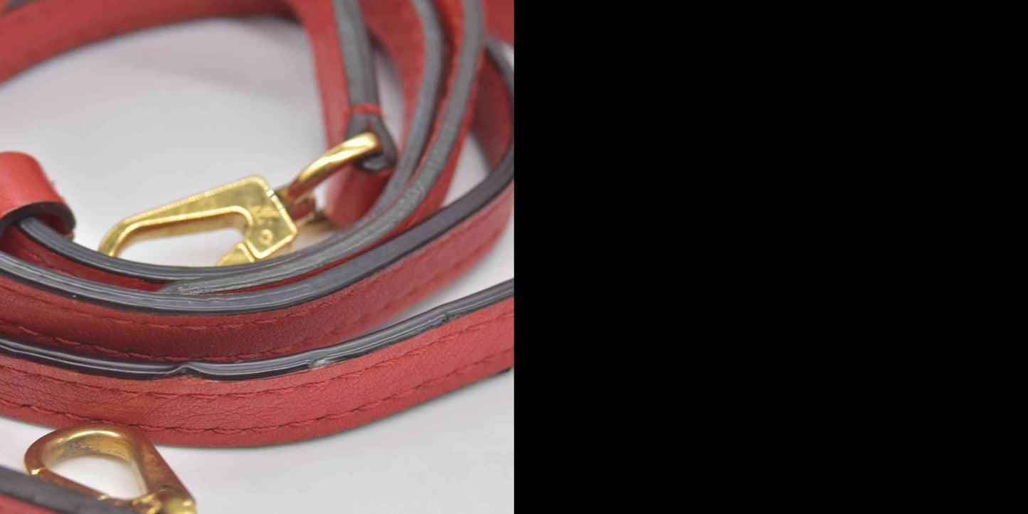 $2270 2019 Louis Vuitton Monogram Locky BB Coquelicot AA4199