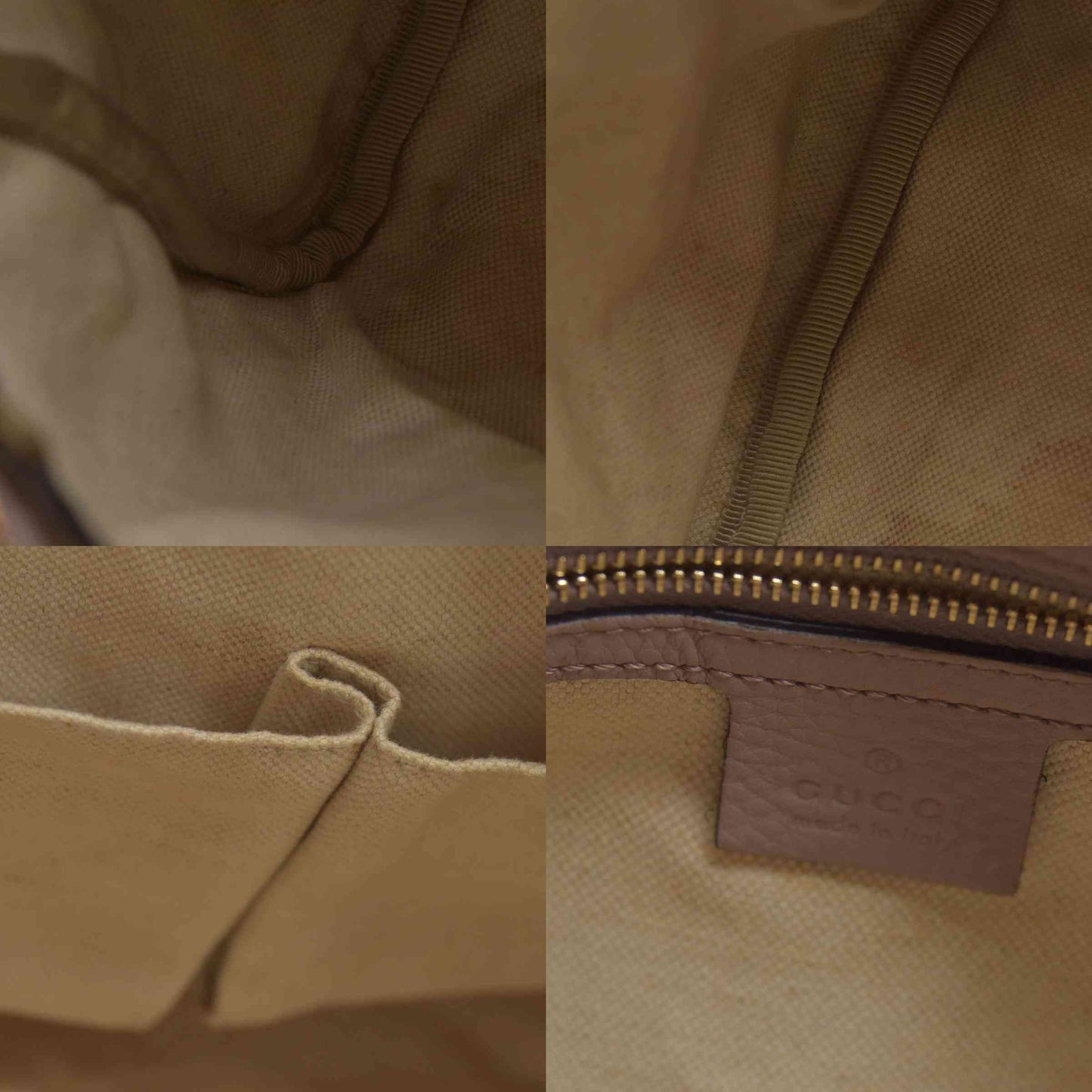 $1350 Gucci Monogram Vintage Web Medium Boston