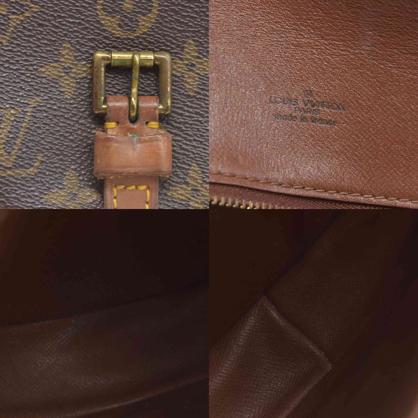 $1180 1987 Louis Vuitton Monogram Chantilly PM 873VI