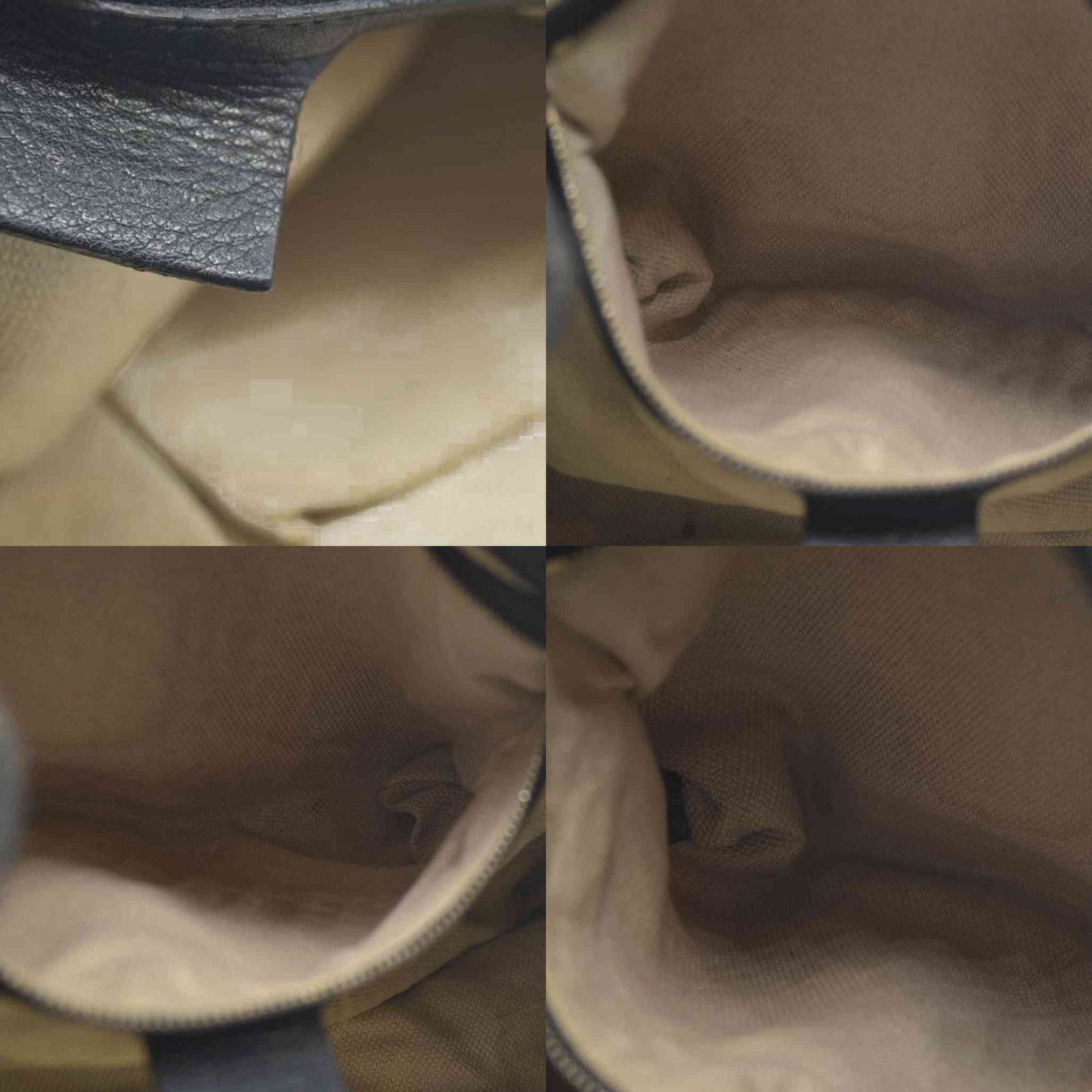 Gucci Pebbled Calfskin Medium Soho Chain Shoulder Bag Black