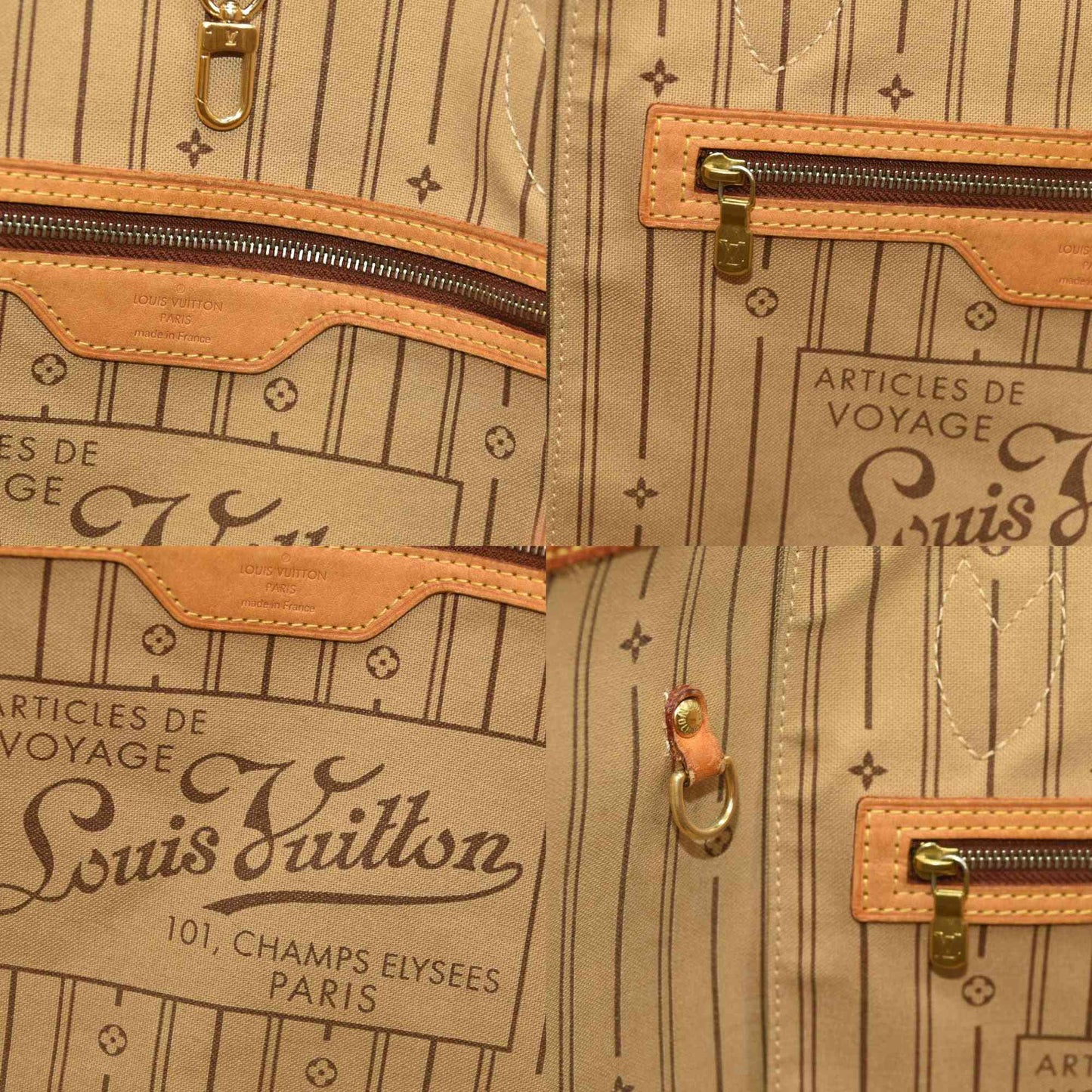 Louis Vuitton  Monogram Neverfull MM AR4060