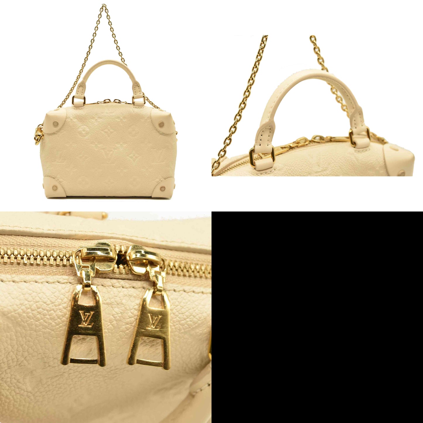 Louis Vuitton  Empreinte Petite Malle Souple New Creme TR4290