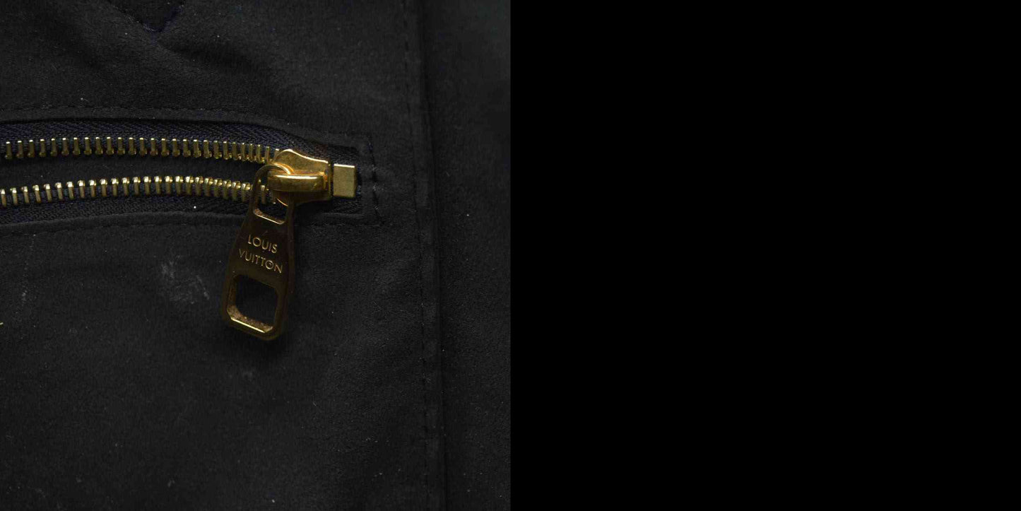 $3050 Louis Vuitton Neverfull NM Tote Bicolor Monogram Empreinte Giant MM