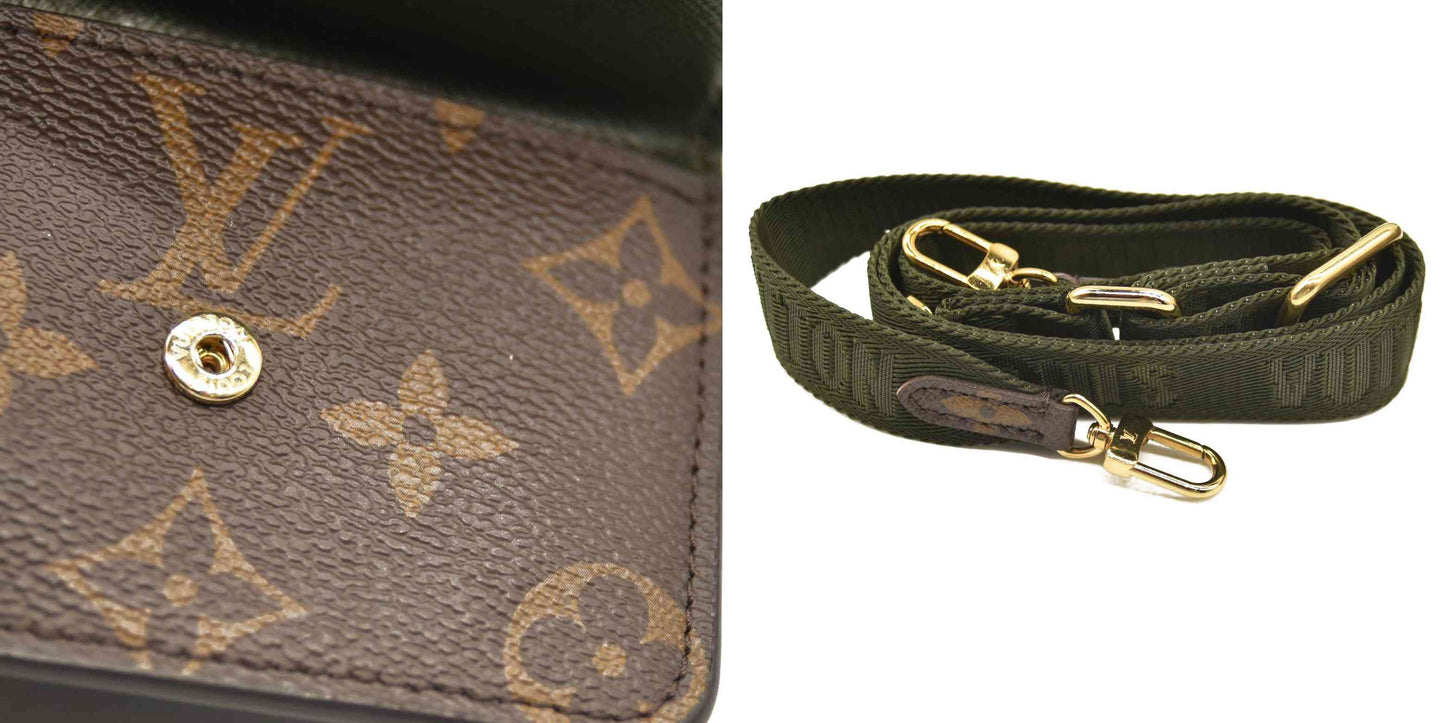 Louis Vuitton  Monogram Felicie Strap & Go Kaki