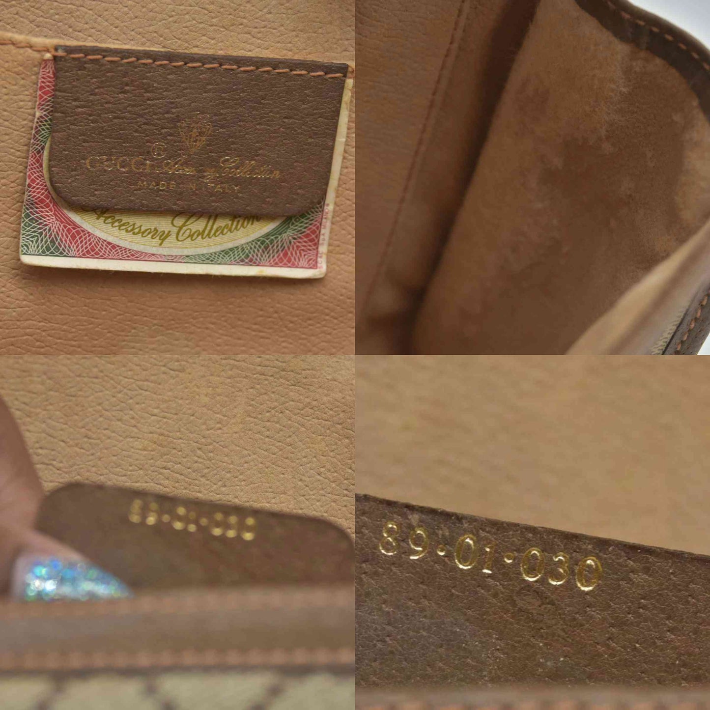 $990 Gucci Vintage GG Supreme Clutch CONSIGNMENT