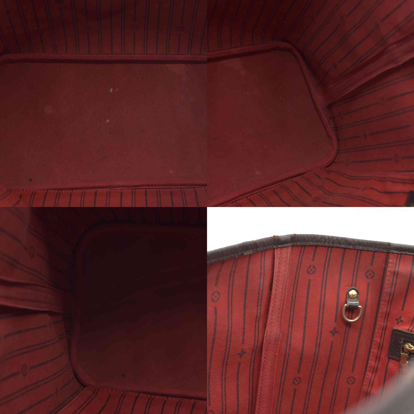 AUCTION $2130  Louis Vuitton  Damier Ebene Neverfull MM AR5110