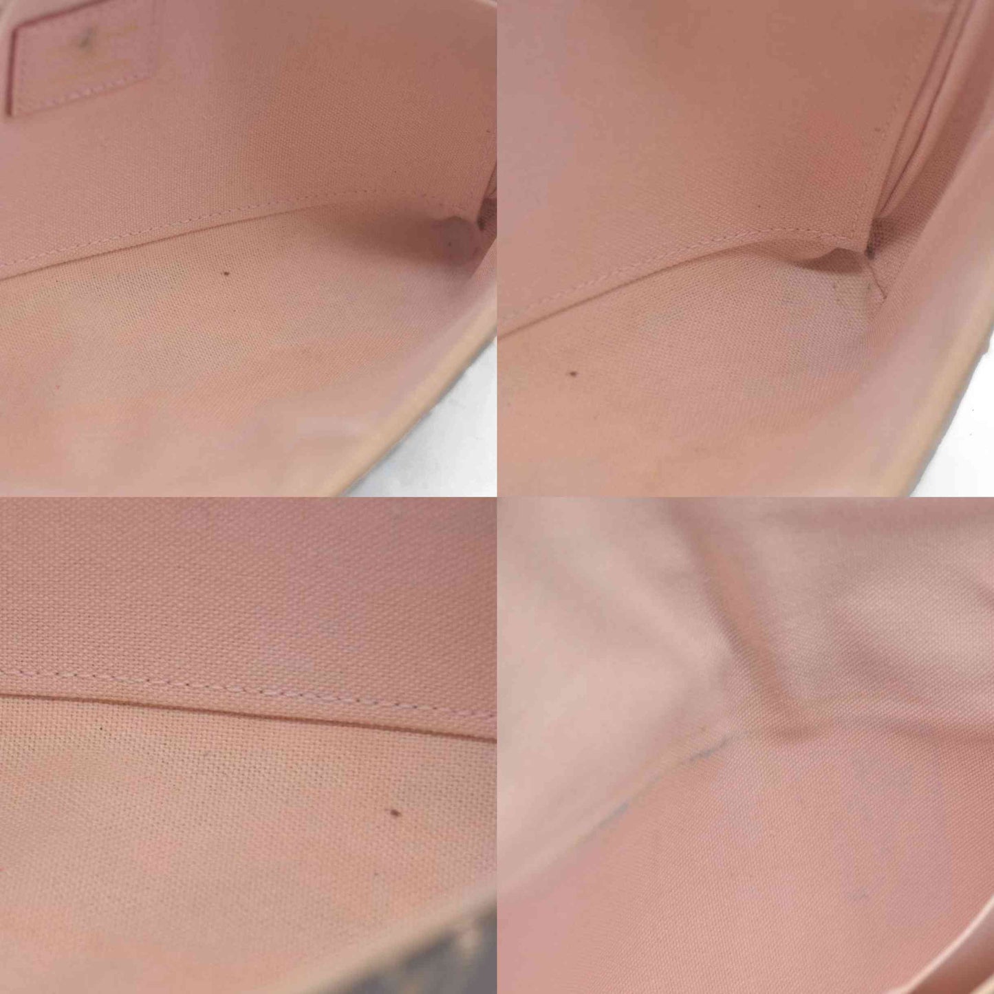 $2350 Louis Vuitton  Monogram Valentine Dog Pochette Felicie Chain Wallet