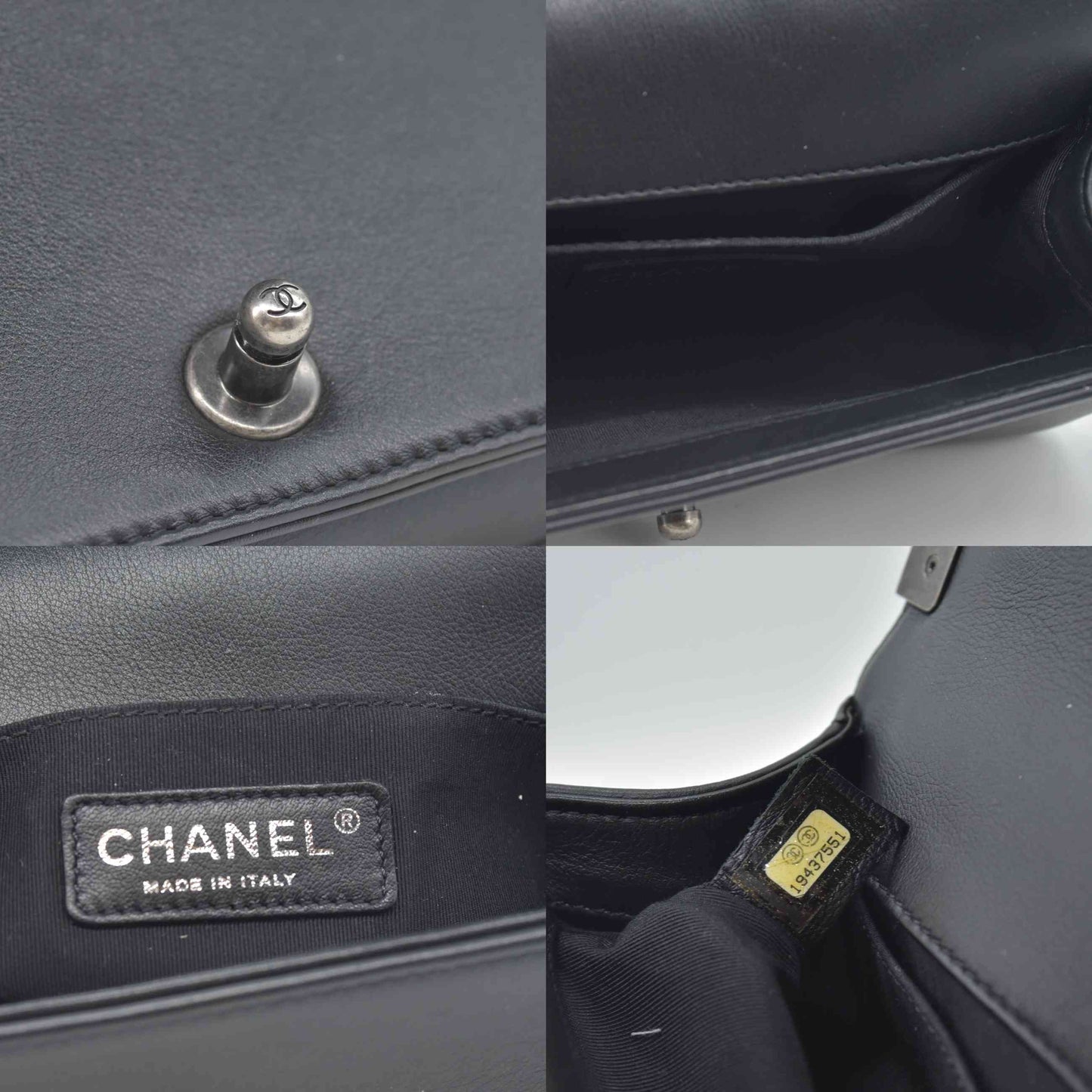 $6700 Chanel Small Checkerboard Boy Bag