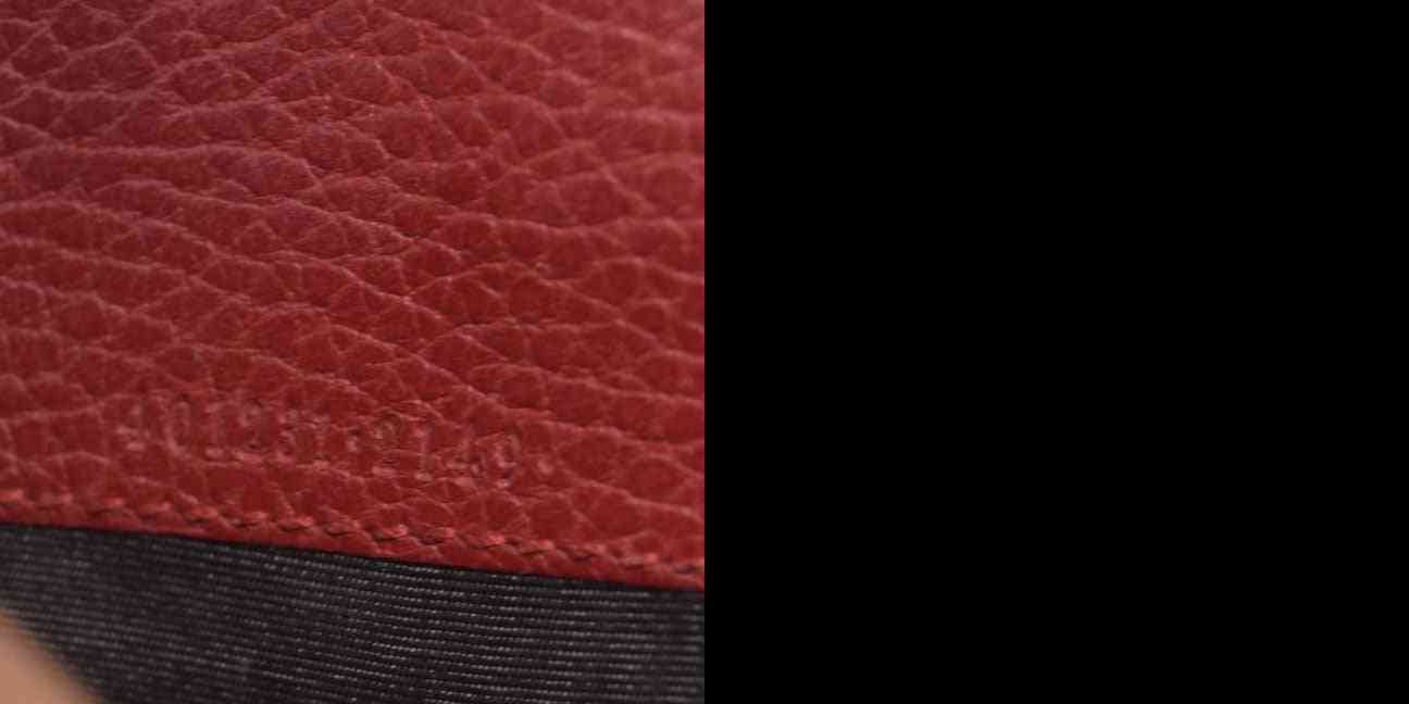 $1800 Gucci Leather Dionysus Wallet On Chain Mini Red Leather
