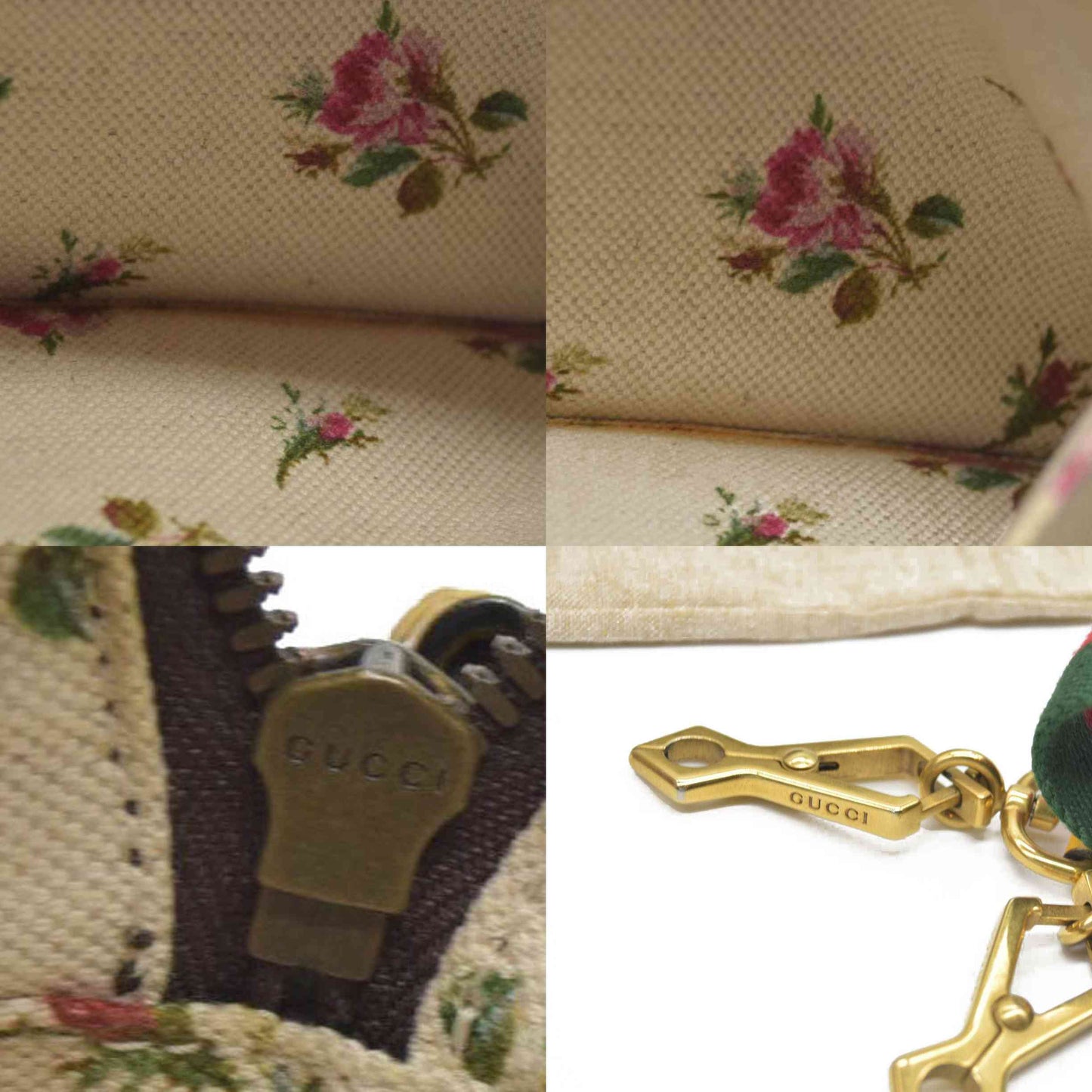 Gucci  GG Supreme Monogram Web Neo Vintage Shoulder Bag Beige New Acero Crop