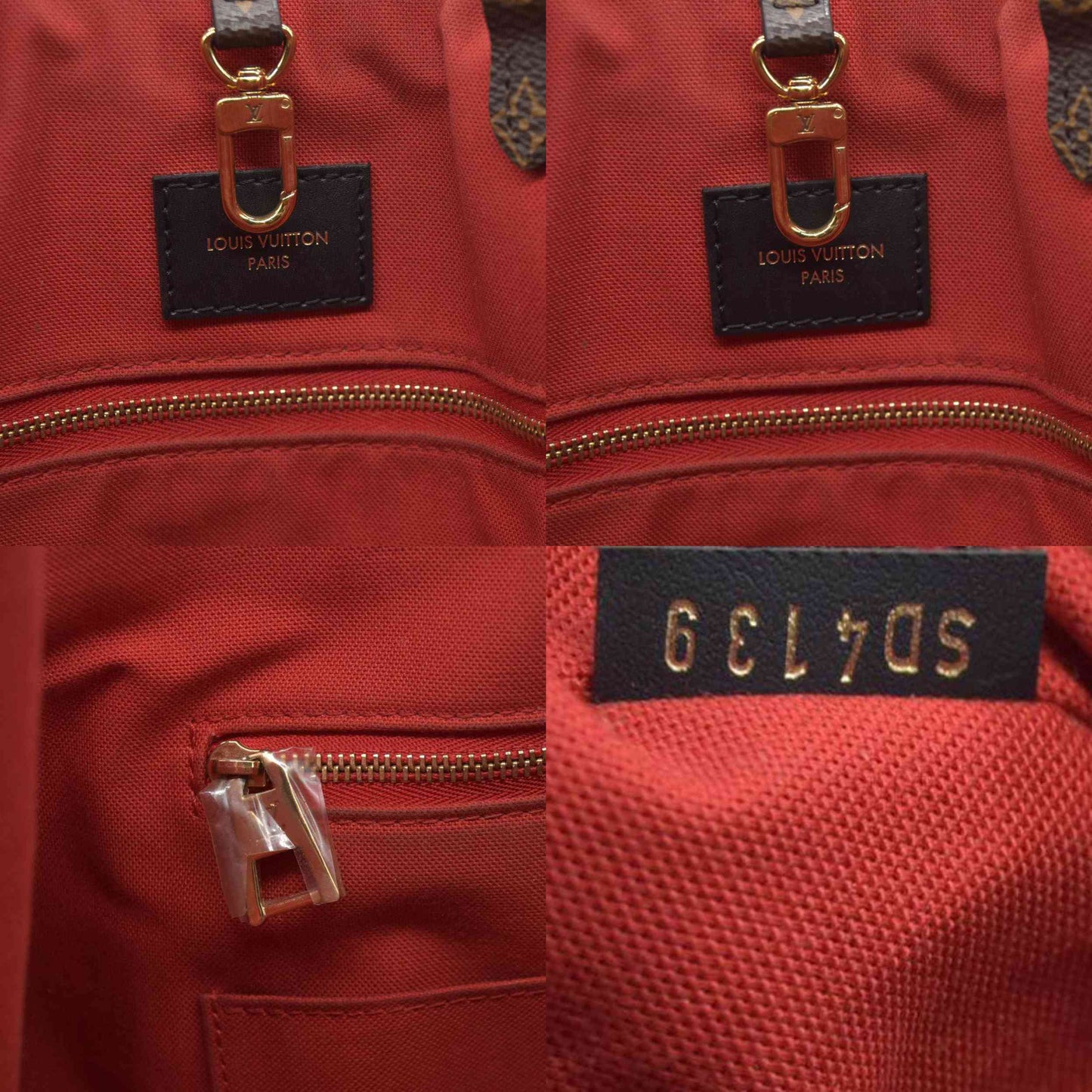 $3450 Louis Vuitton LV Monogram OnTheGo GM SD4139