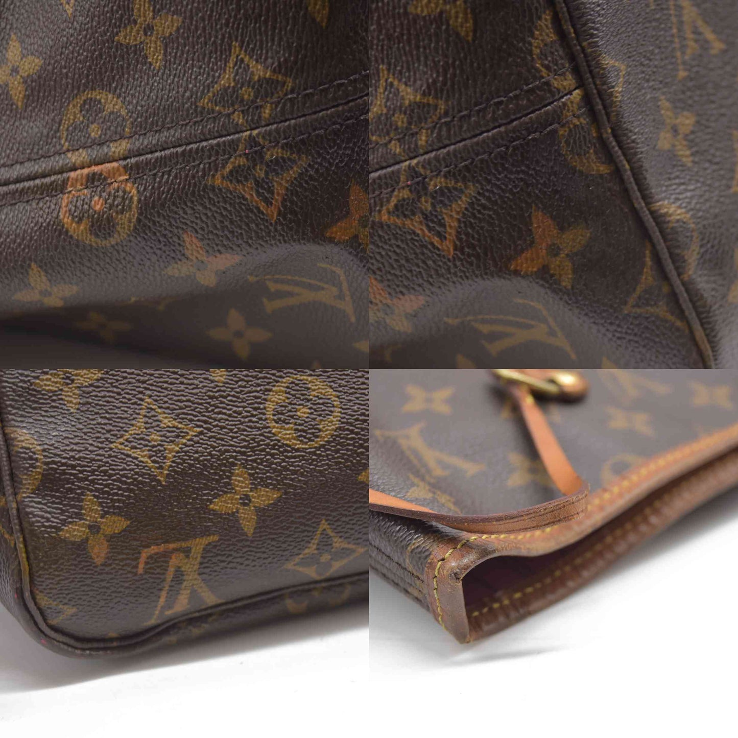 Louis Vuitton $2200 Monogram Neo Neverfull GM Fuchsia FL2135