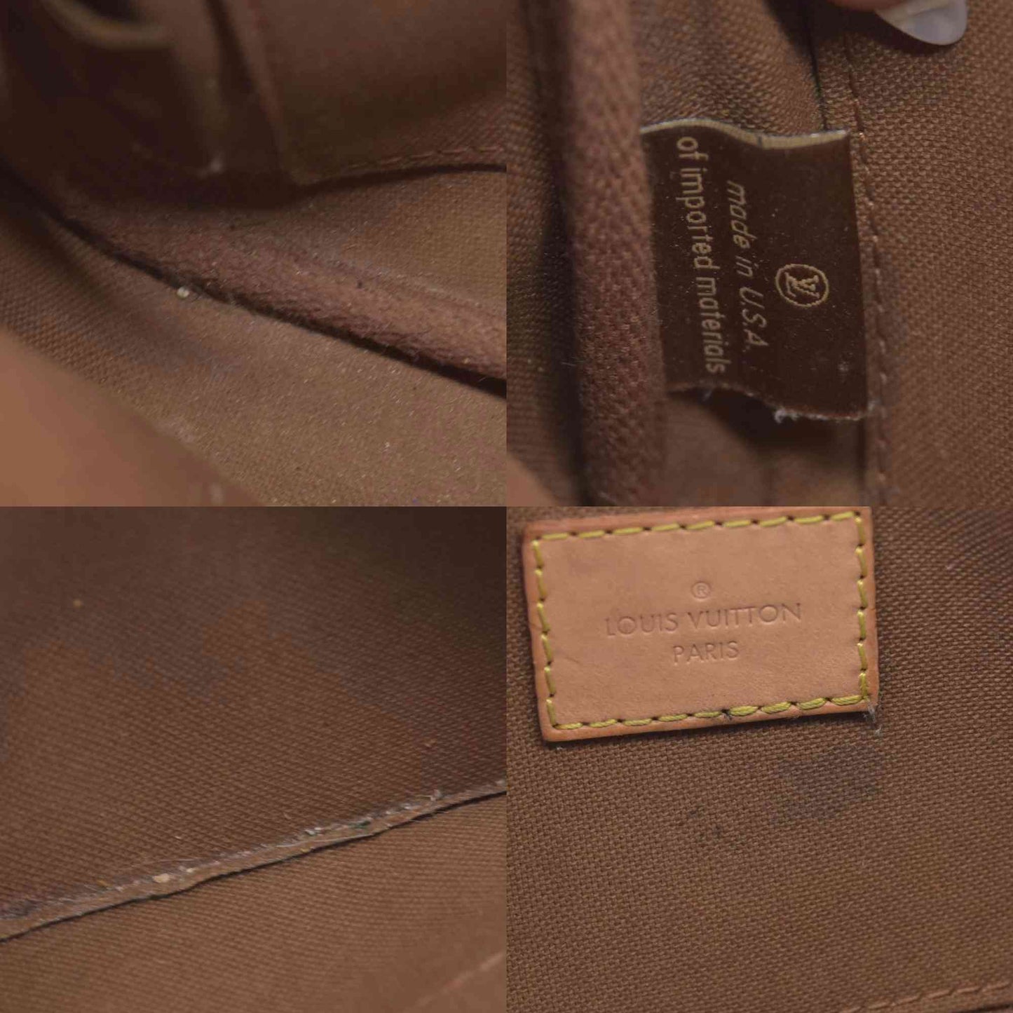 $2840 LOUIS VUITTON  Monogram Multi Pochette Accessories Kaki SD2260