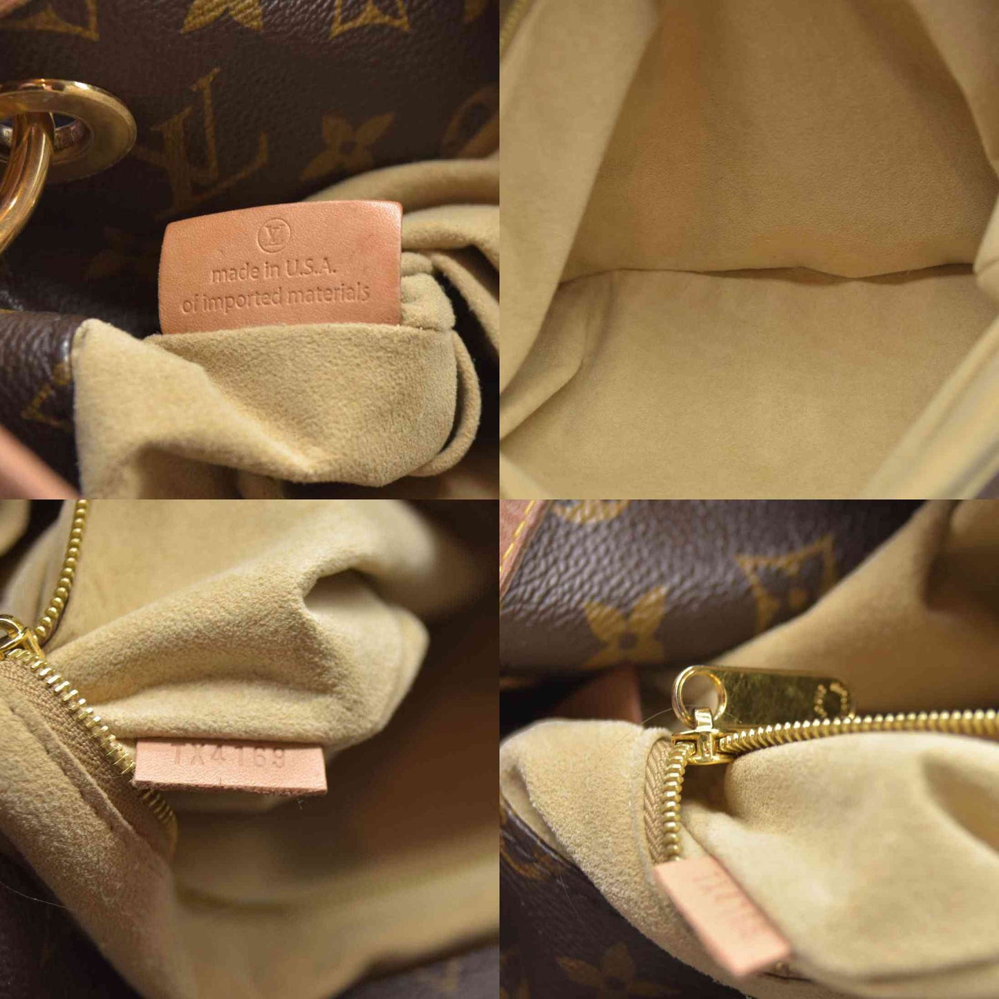 AUCTION $2950 Louis Vuitton LV Monogram Artsy MM TX4169