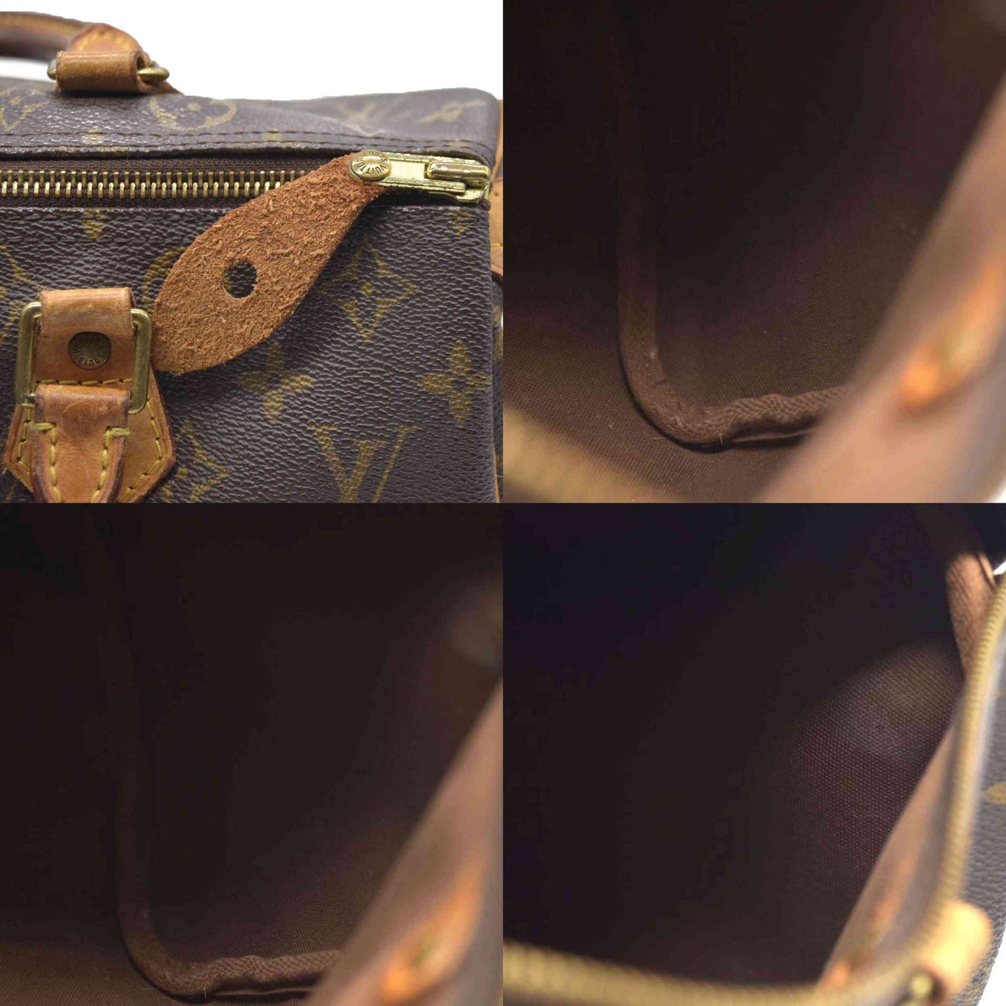 Louis Vuitton  Monogram Speedy 30 SD3009 with Lock and Key $1550 2009