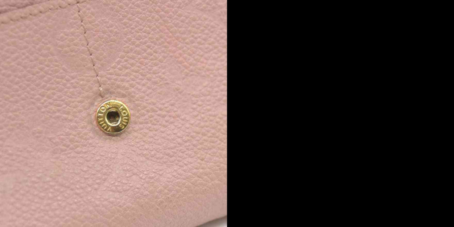 LOUIS VUITTON Monogram Empreinte Portefeuille Sarah Long Wallet