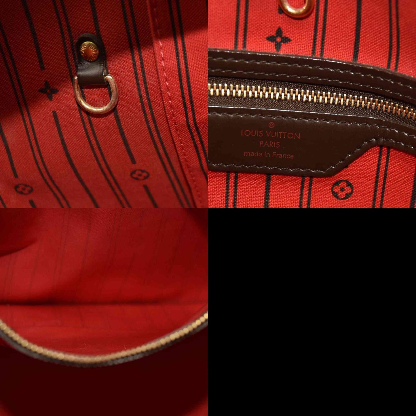 LOUIS VUITTON Damier Ebene Neverfull MM SP005