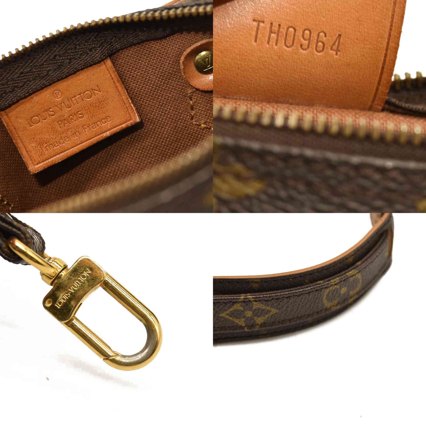 Louis Vuitton  Monogram Mini Sac HL Speedy TH0964